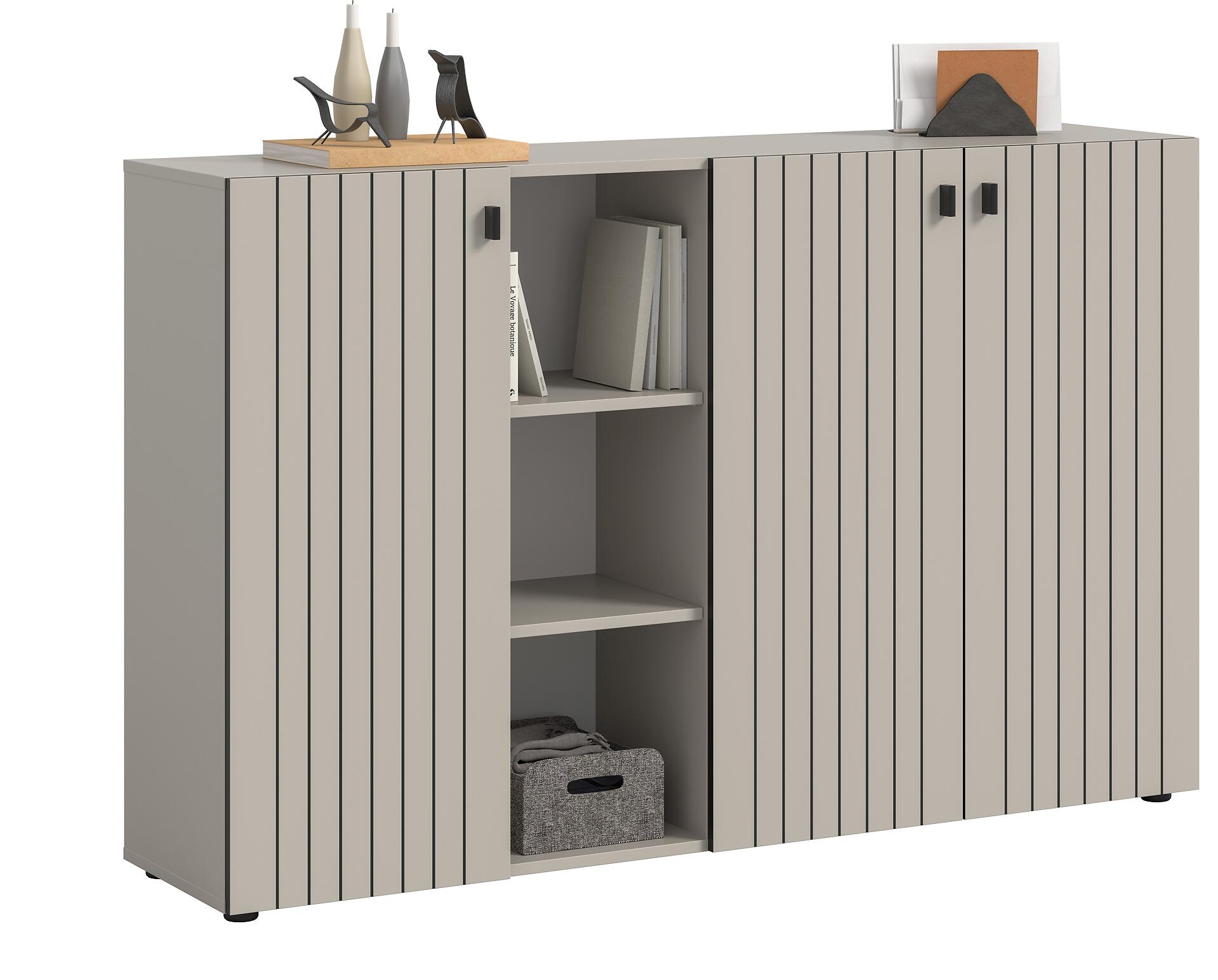 Schuhkommode STATION Cashmere B/H/T: ca. 150x96x37 cm Schuhkommode STATION Cashmere B/H/T: ca. 150x96x37 cm