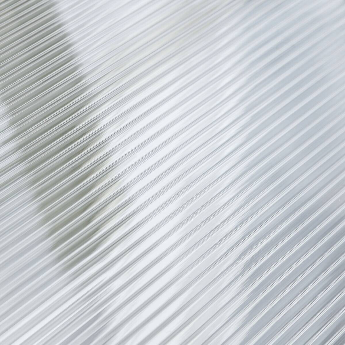 Outsunny Vordach für Haustür silber B/H/L: ca. 75x23x100 cm