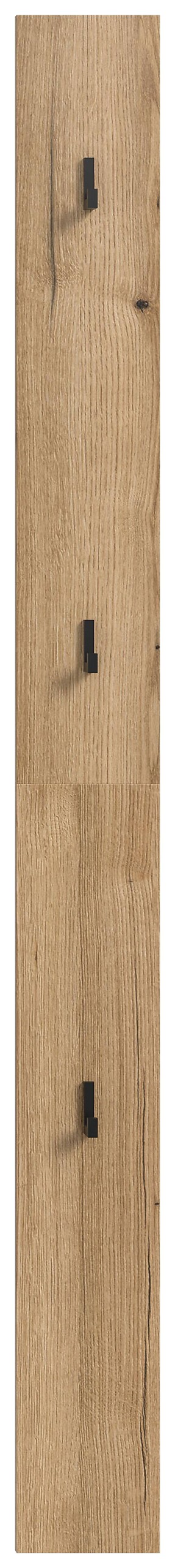 Garderobenhaken Naro Evoke Oak Nachbildung B/H/T: ca. 15x160x2 cm