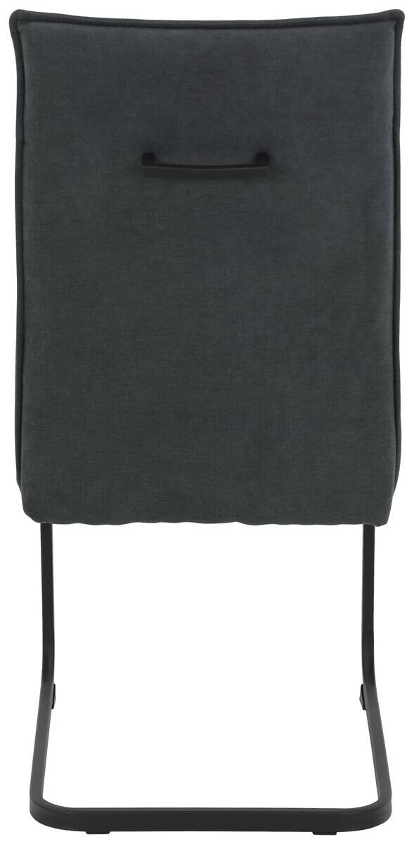 Schwingstuhl Nina anthrazit Webstoff B/H/T: ca. 48x97x68 cm