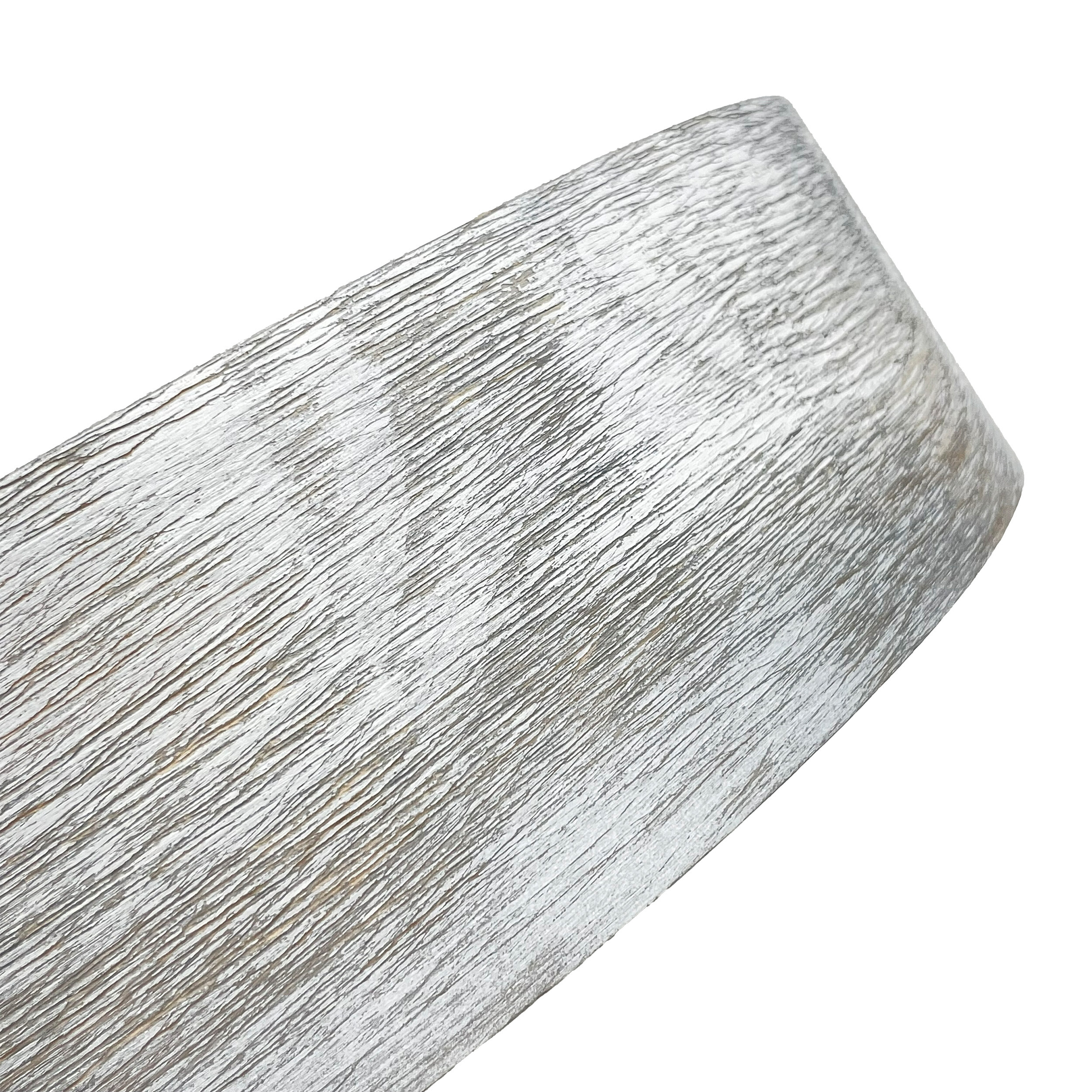 Lamkur Deckenleuchte hellbraun weiß Glas Holz B/H/L: ca. 38,5x12x38,5 cm 3 Brennstellen