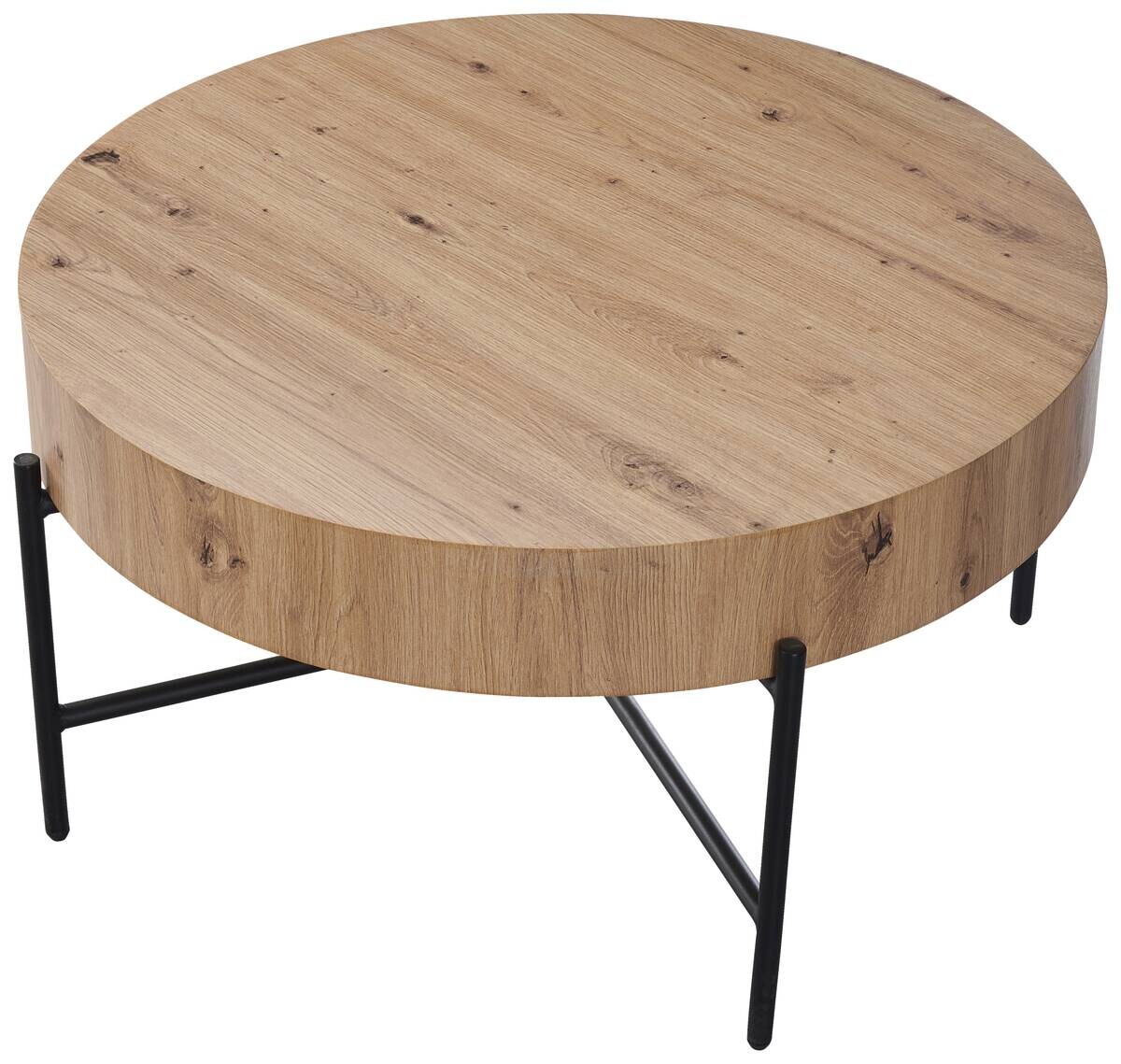 Couchtisch Antonia Eiche Artisan MDF H/D: ca. 42x80 cm