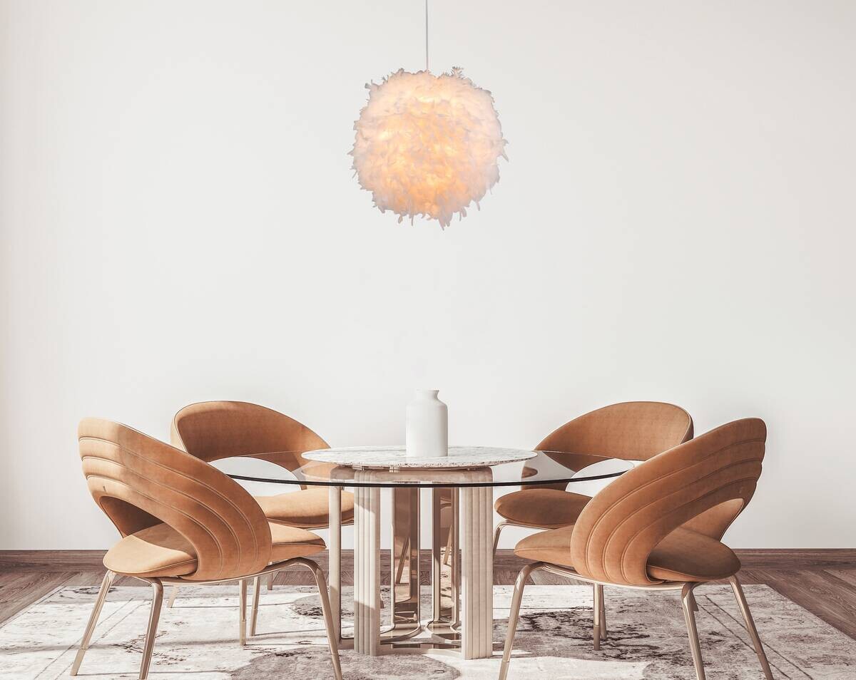 GLOBO Pendelleuchte weiß Textil Kunststoff H/T: ca. 130x60 cm E27 1 Brennstellen