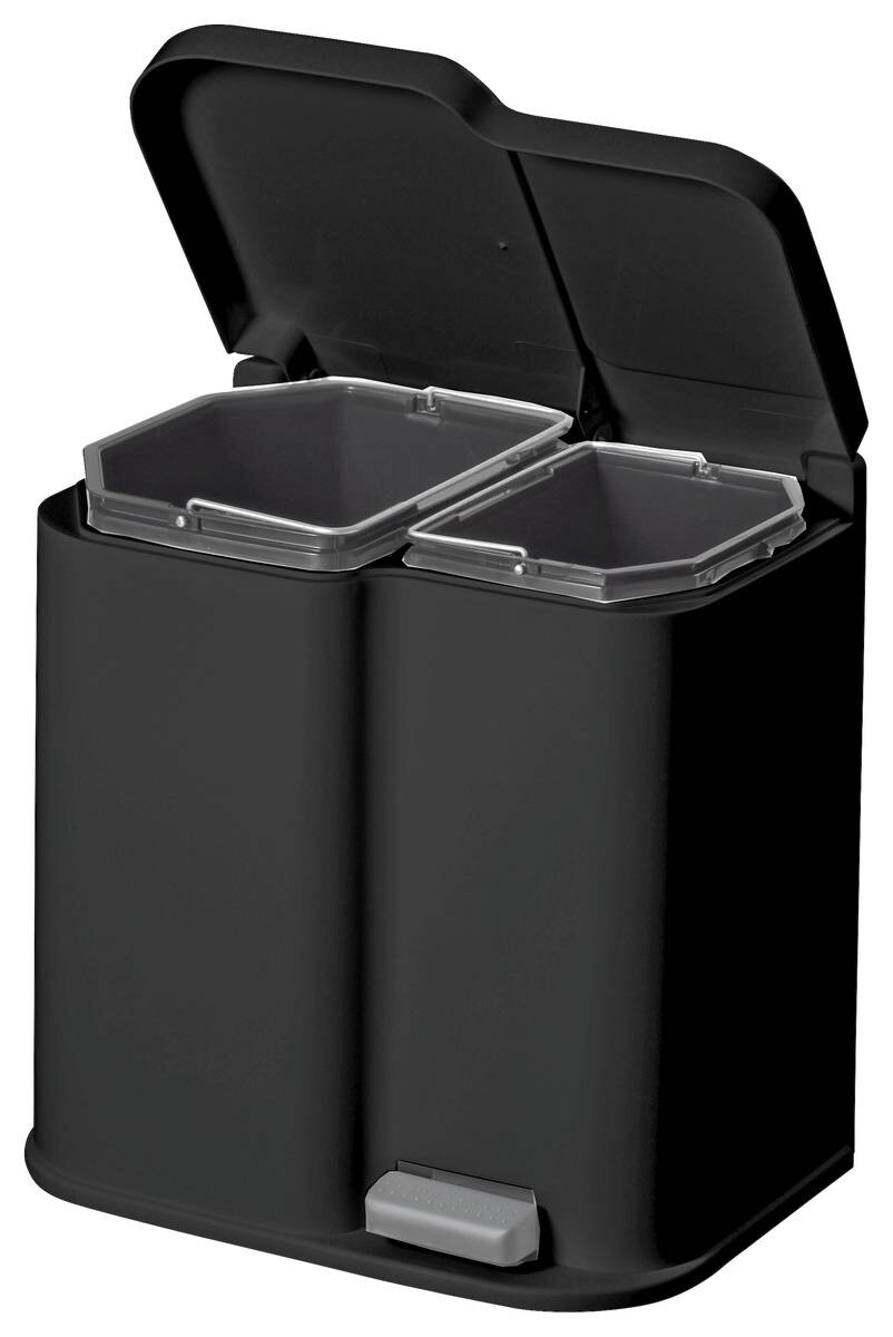 Abfalleimer anthrazit B/H/L: ca. 30x39,8x40 cm Abfalleimer anthrazit B/H/L: ca. 30x39,8x40 cm