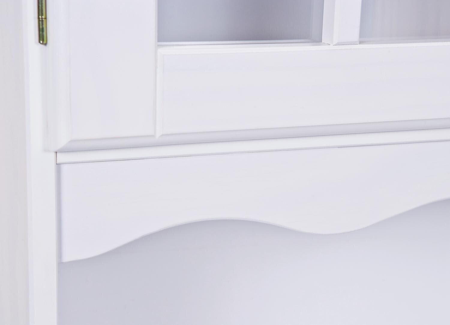 Buffet Siena weiß lackiert Kiefer B/H/T: ca. 130x198x43 cm