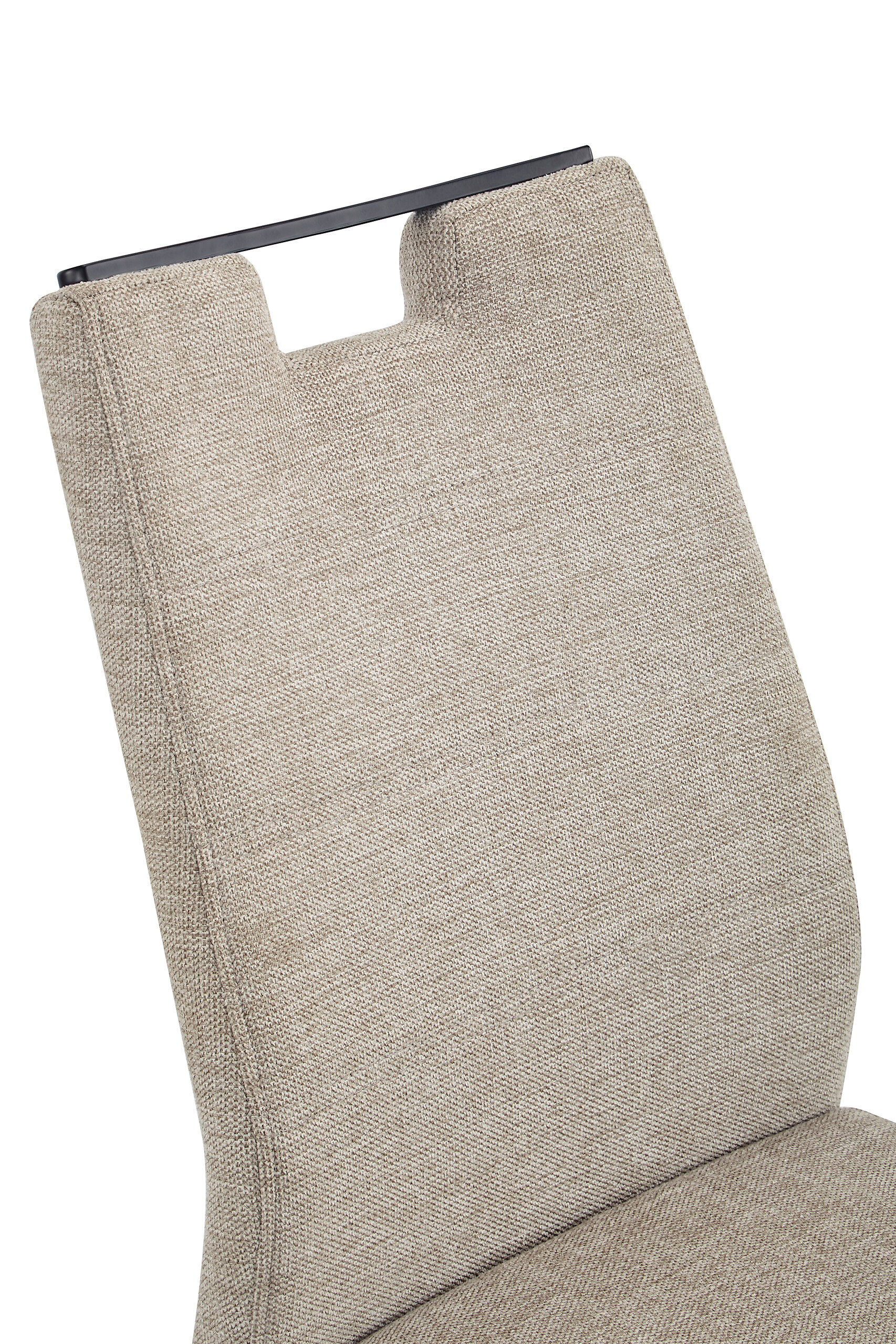 Schwingstuhl Kerstin II beige Webstoff B/H/T: ca. 47x100x65 cm