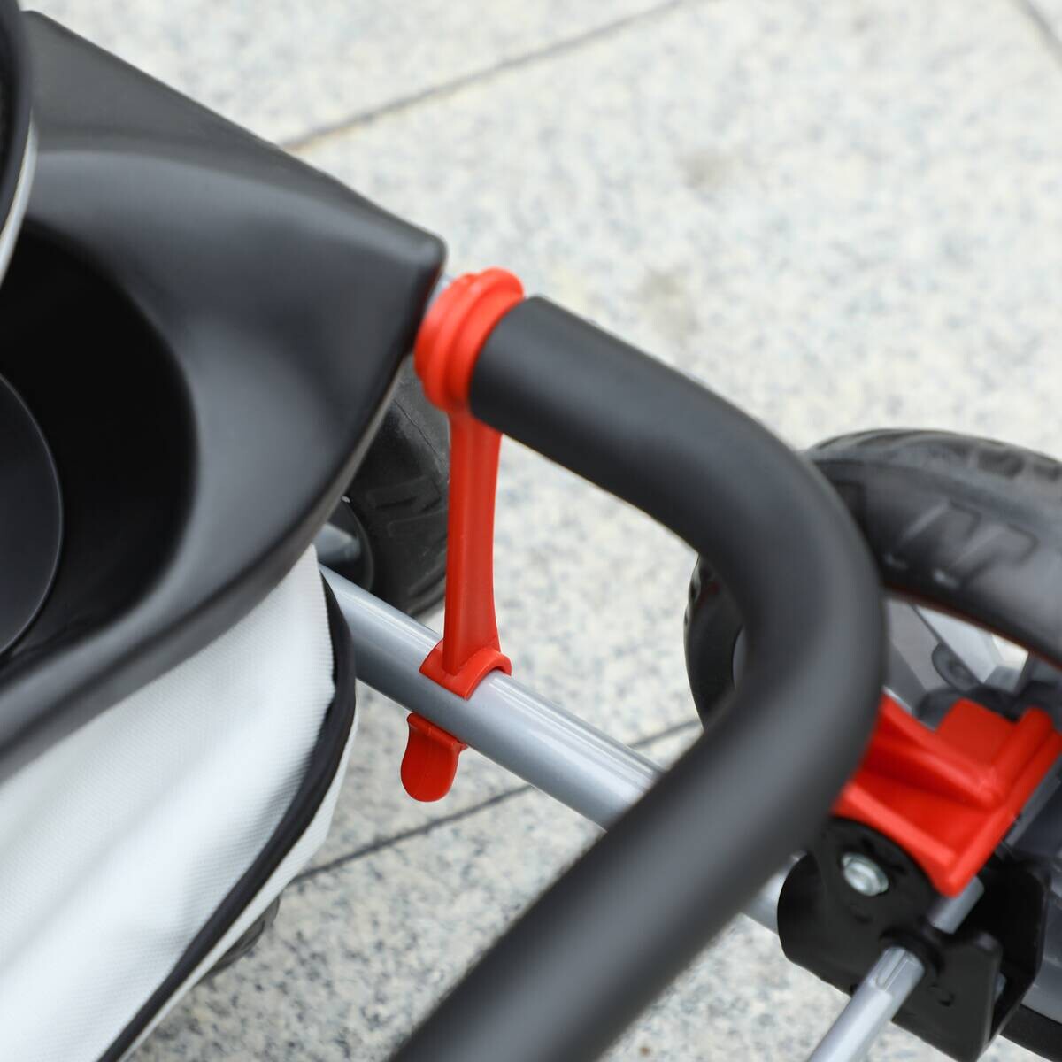 PawHut Hunde-Zubehör grau Edelstahl B/H/L: ca. 45x75x97 cm