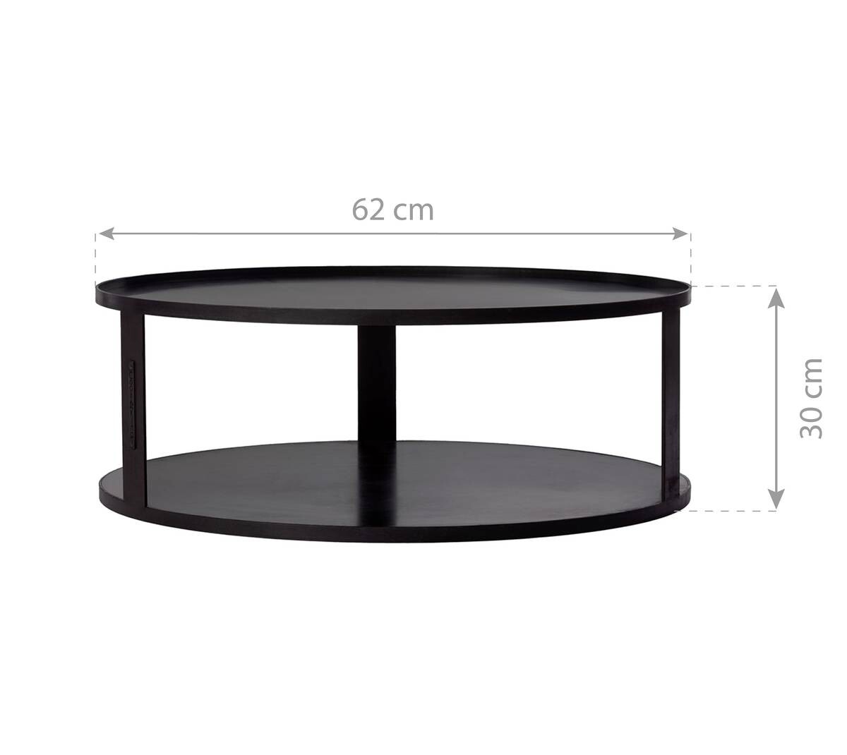 CookKing Feuerschalenbasis schwarz B/H/T: ca. 62x30x62 cm