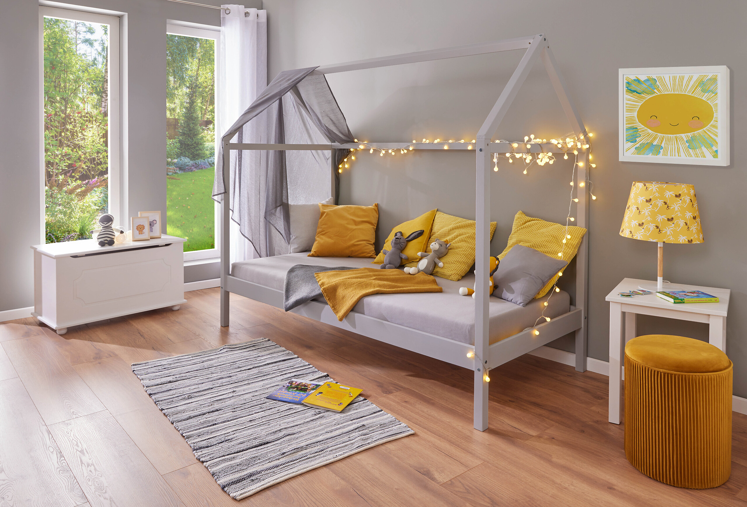 Hausbett Sun Road grau grau Hausbett Sun Road grau grau