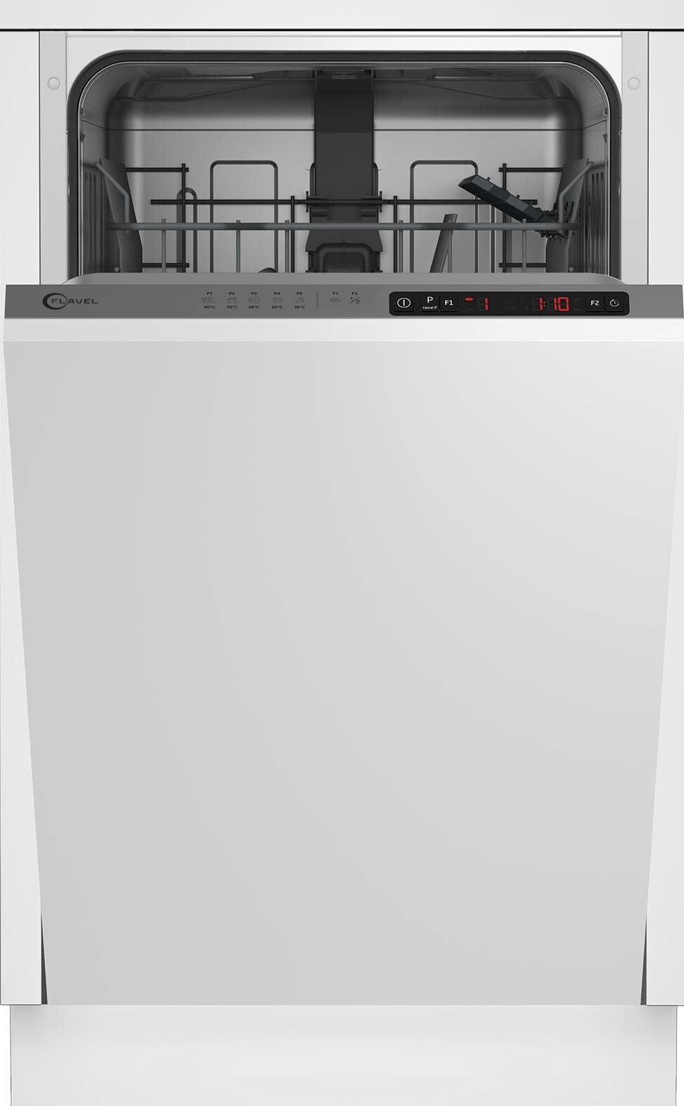 FLAVEL Einbaugeschirrspüler FDWIS1420 weiß B/H/T: ca. 49,4x85,9x66,1 cm