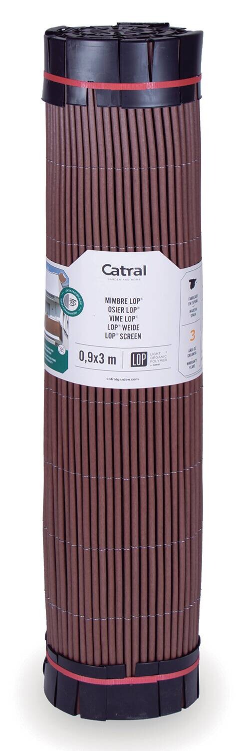 NORTENE Sichtschutz walnuss Holz B/H/L: ca. 300x17x150 cm NORTENE Sichtschutz walnuss Holz B/H/L: ca. 300x17x150 cm