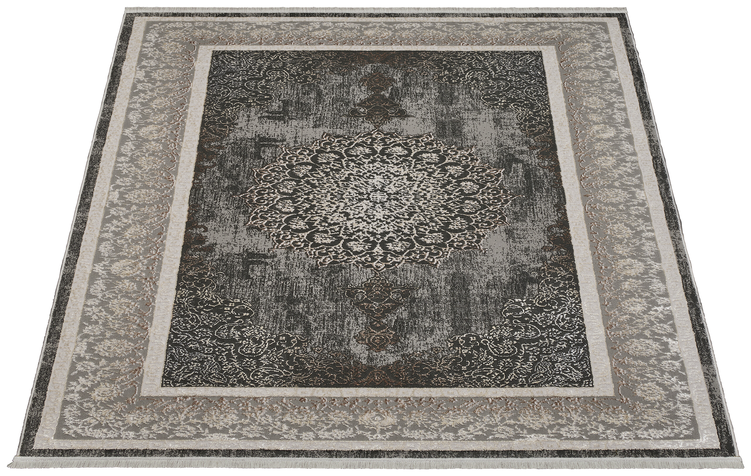 Webteppich Salsa grau B/L: ca. 200x290 cm