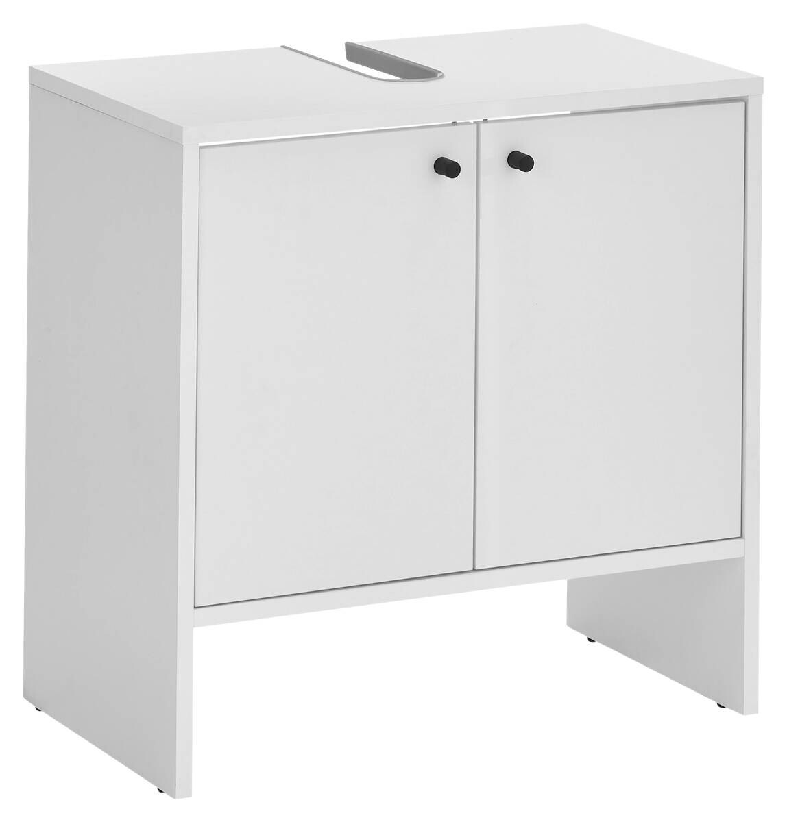 Waschbeckenunterschrank Kairo weiß B/H/T: ca. 60x60x35 cm