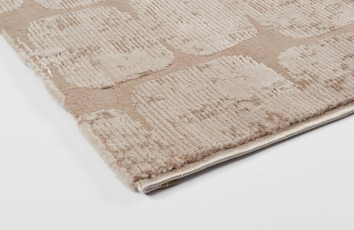 Webteppich Costa taupe B/L: ca. 160x230 cm