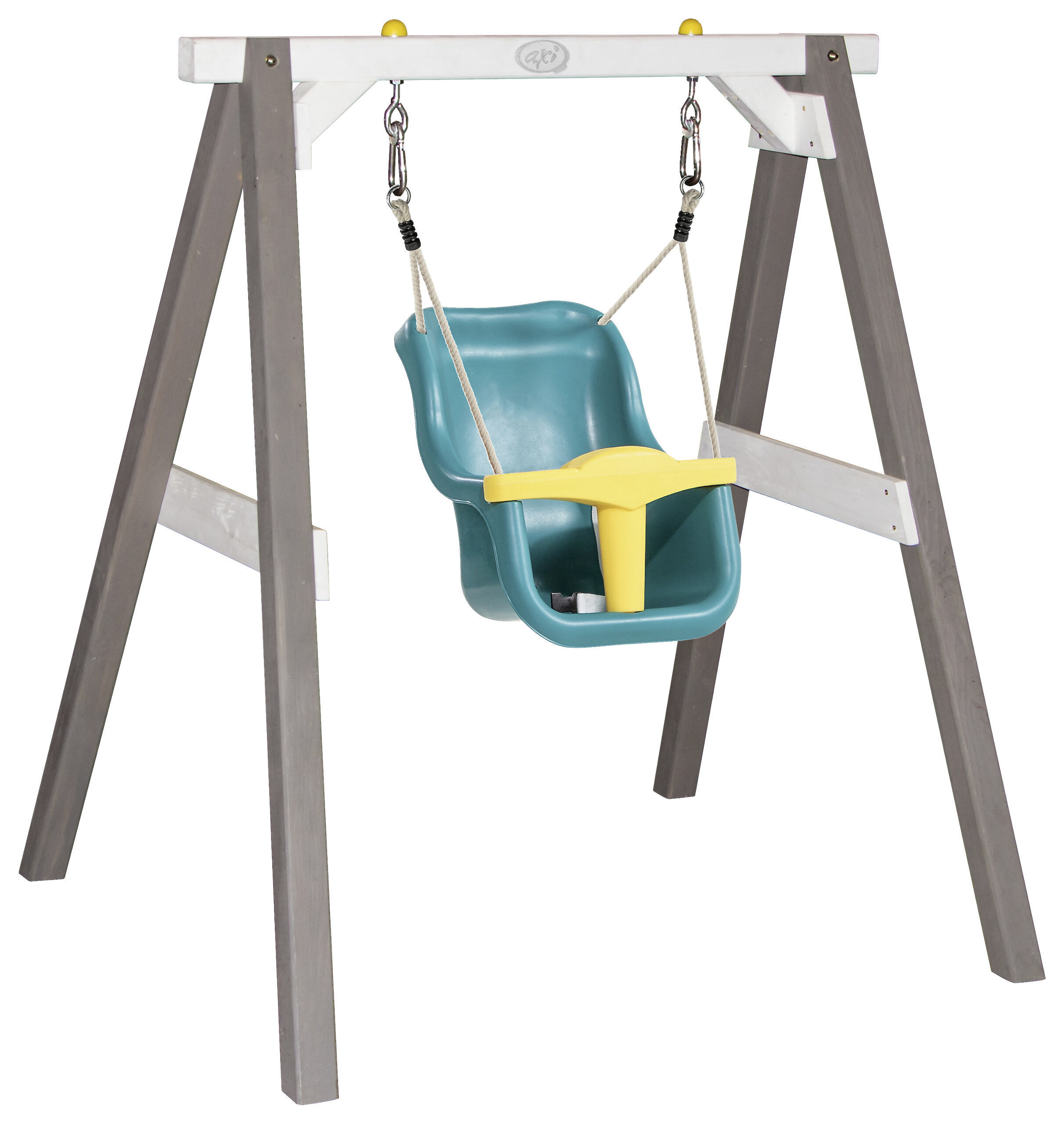 AXI Babyschaukel grau B/H/L: ca. 120x134x103 cm