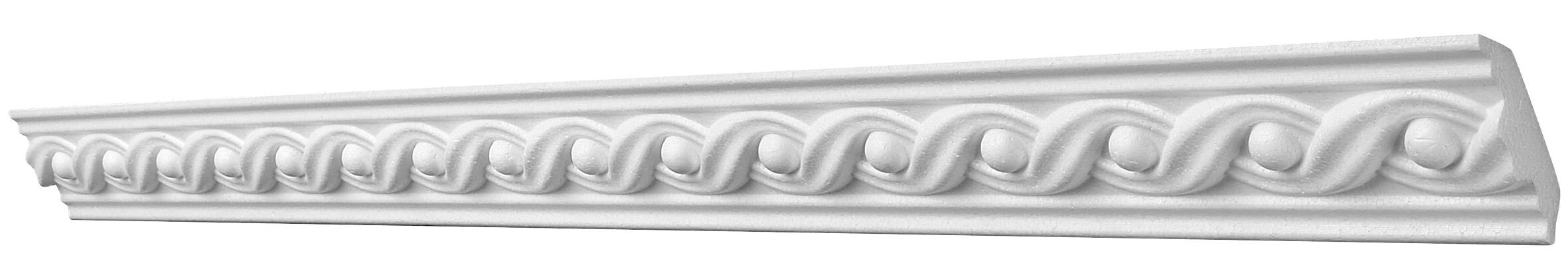 Zierprofil weiß L: ca. 98 cm