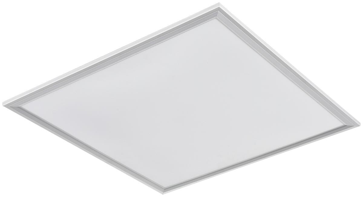 POCOline Deckenpanel Plano weiß silber Kunststoff Aluminium B/H/L: ca. 30x7x30 cm