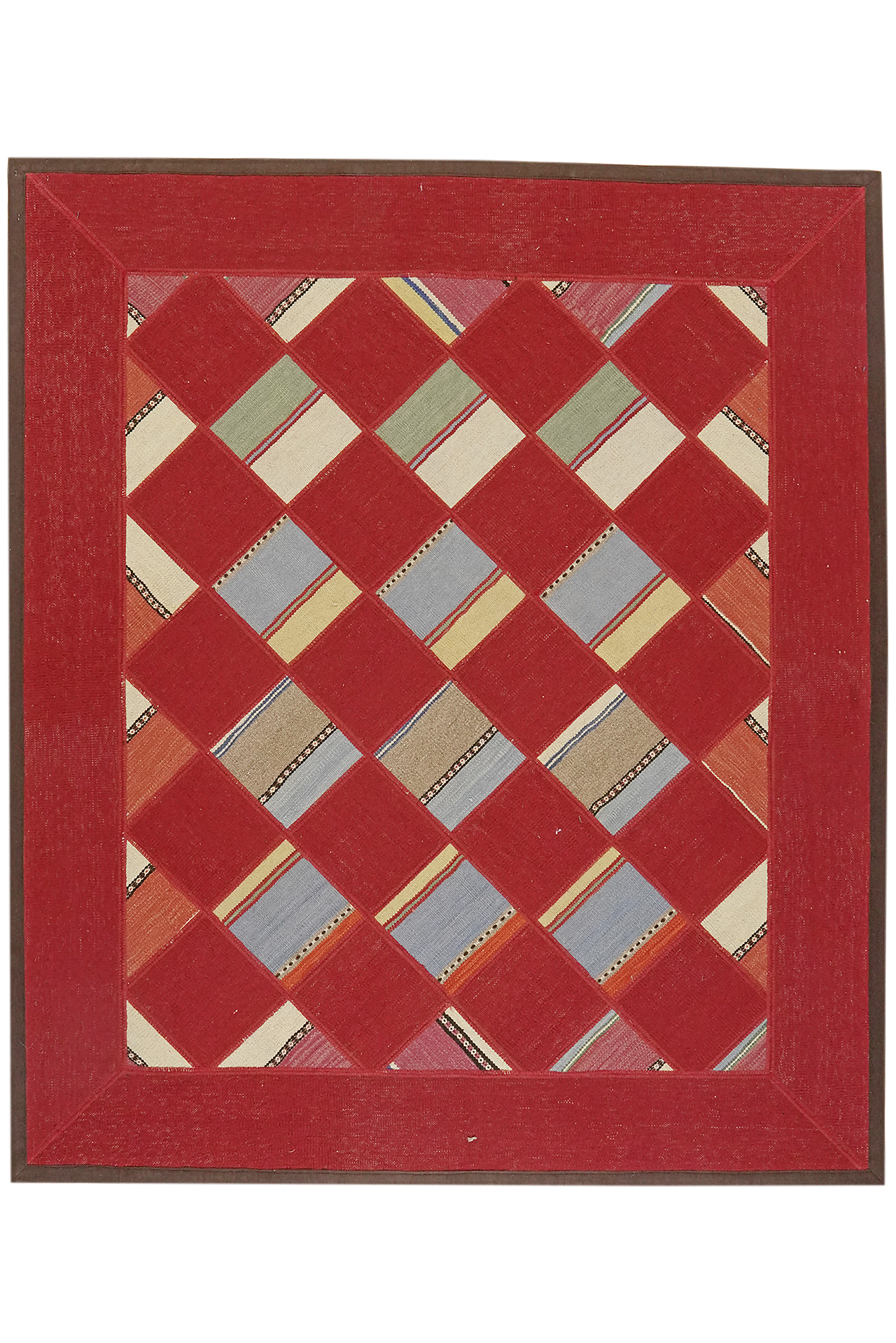 PersaTepp Teppich Kelim Tekkehdouz bunt B/H/L: ca. 154x1x178 cm