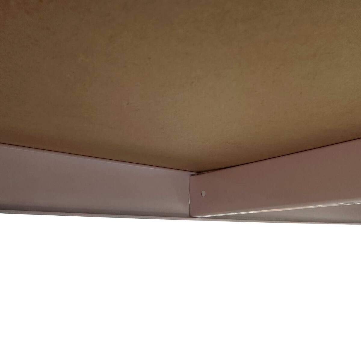 Schwerlaststeckregal weiß B/H/T: ca. 90x160x60 cm