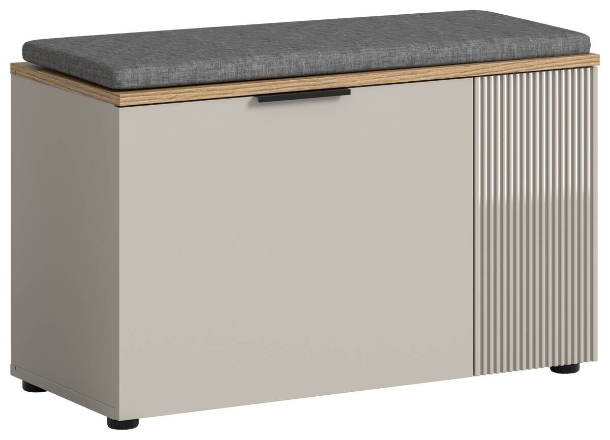 Sitzbank Slide Kaschmirgrau Nachbildung Evoke Oak Nachbildung B/H/T: ca. 80x48x36 cm
