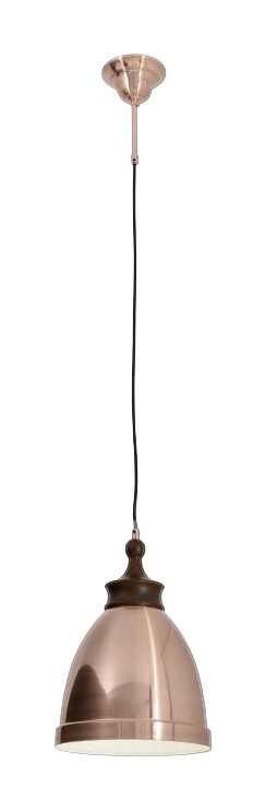 Näve Leuchten Pendelleuchte NV6076147 Kupfer Metall H/D: ca. 90x25 cm E27 1 Brennstellen