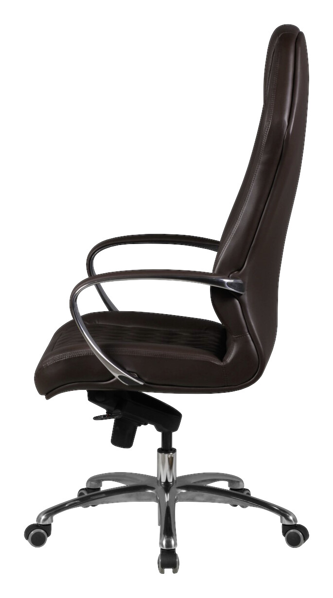 Drehstuhl braun Leder