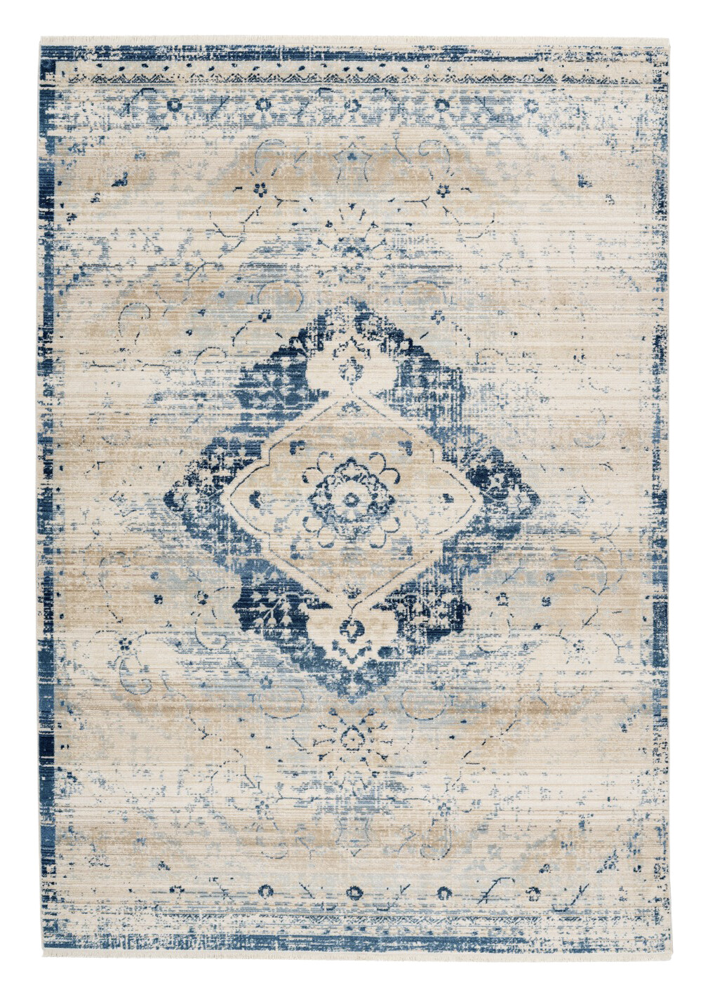 Arte Espina Kurzflorteppich Baroque 525 creme B/H/L: ca. 80x0,5x150 cm Arte Espina Kurzflorteppich Baroque 525 creme B/H/L: ca. 80x0,5x150 cm