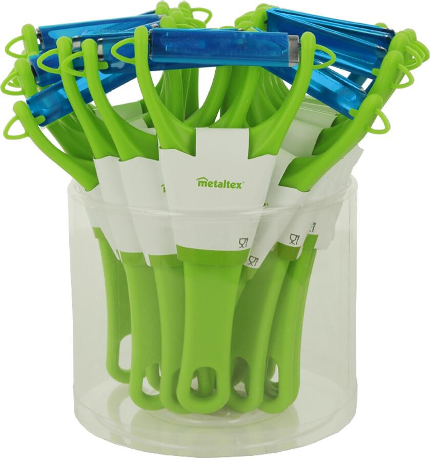 Metaltex Sparschäler grün Acryl