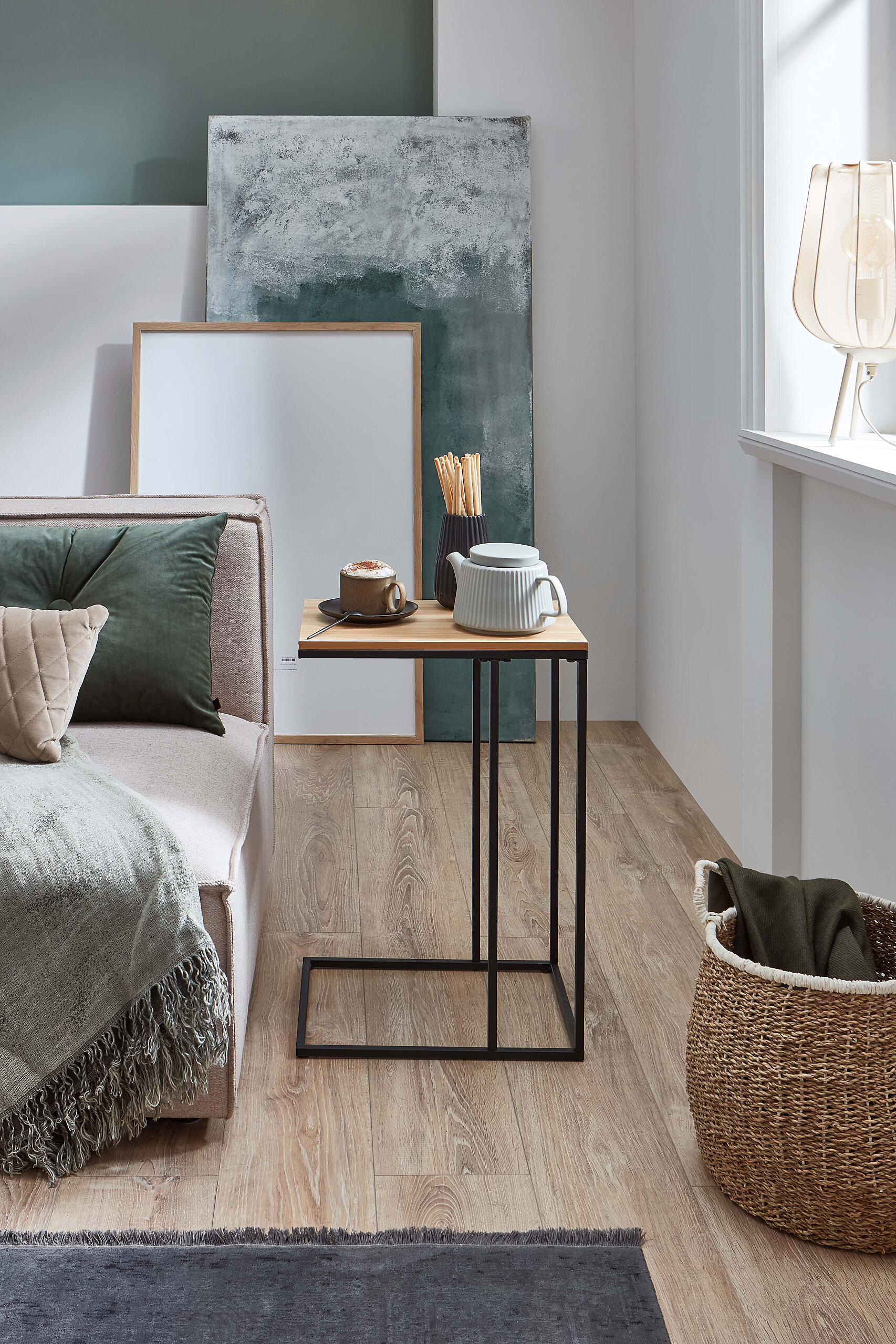 xonox.home Couchtisch schwarz Artisan B/H/T: ca. 30x58x40 cm