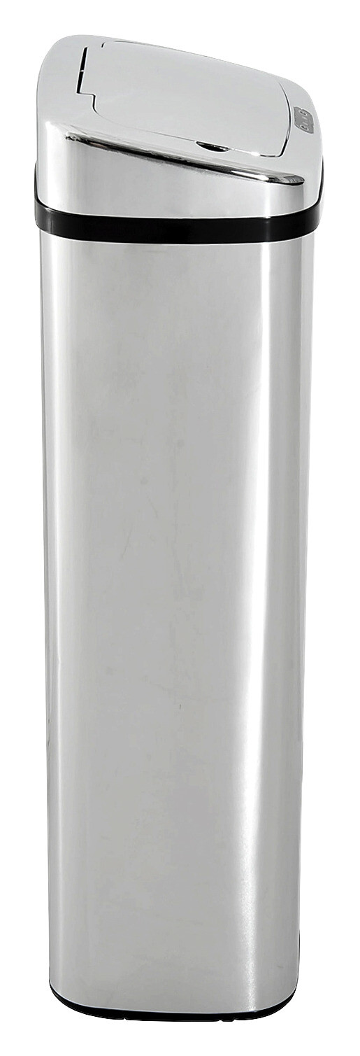HOMCOM Mülleimer mit Sensor silber B/H/L: ca. 25x84x33 cm