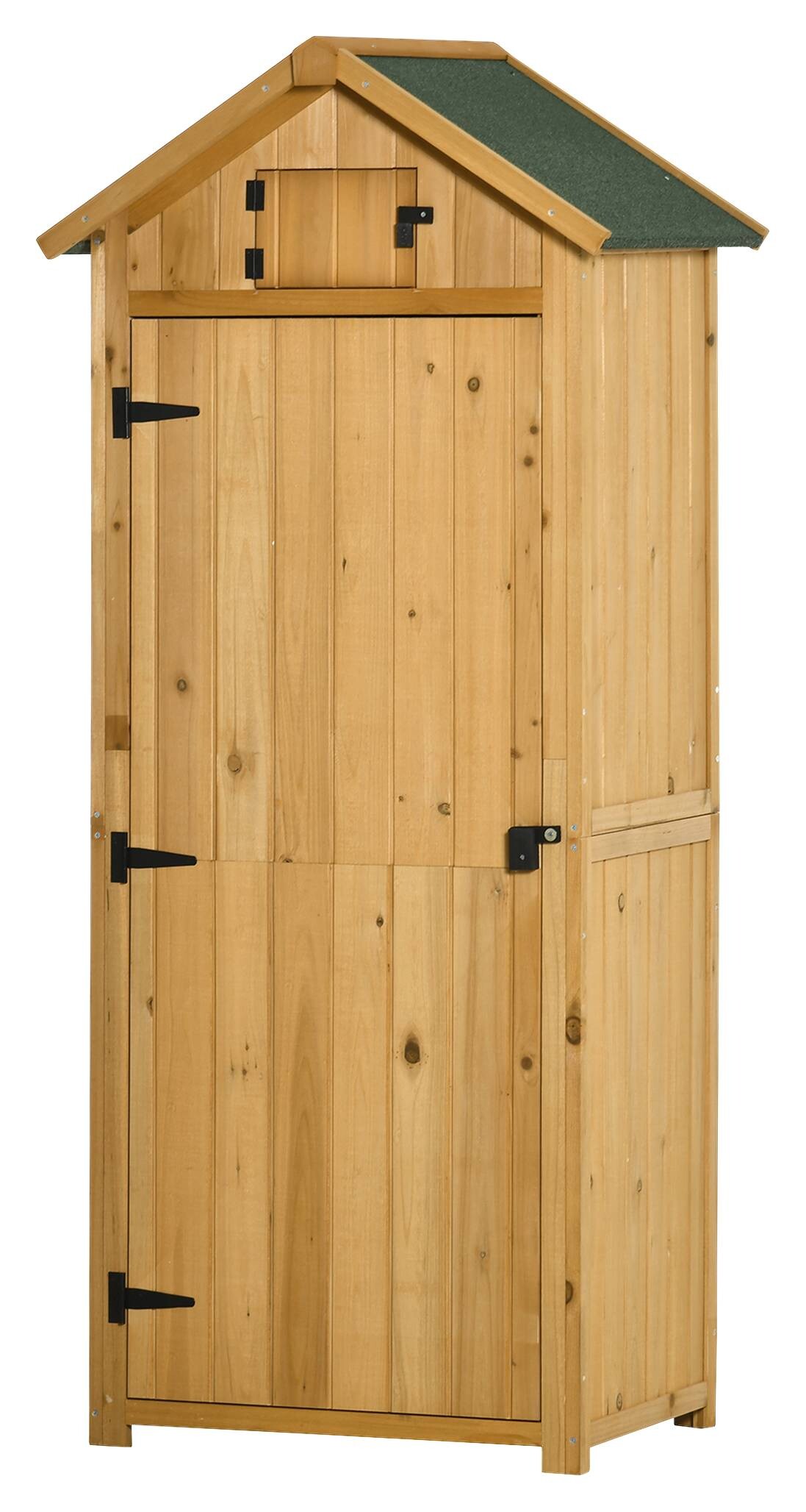 Outsunny Gartenhaus natur B/H/L: ca. 542x179x77 cm