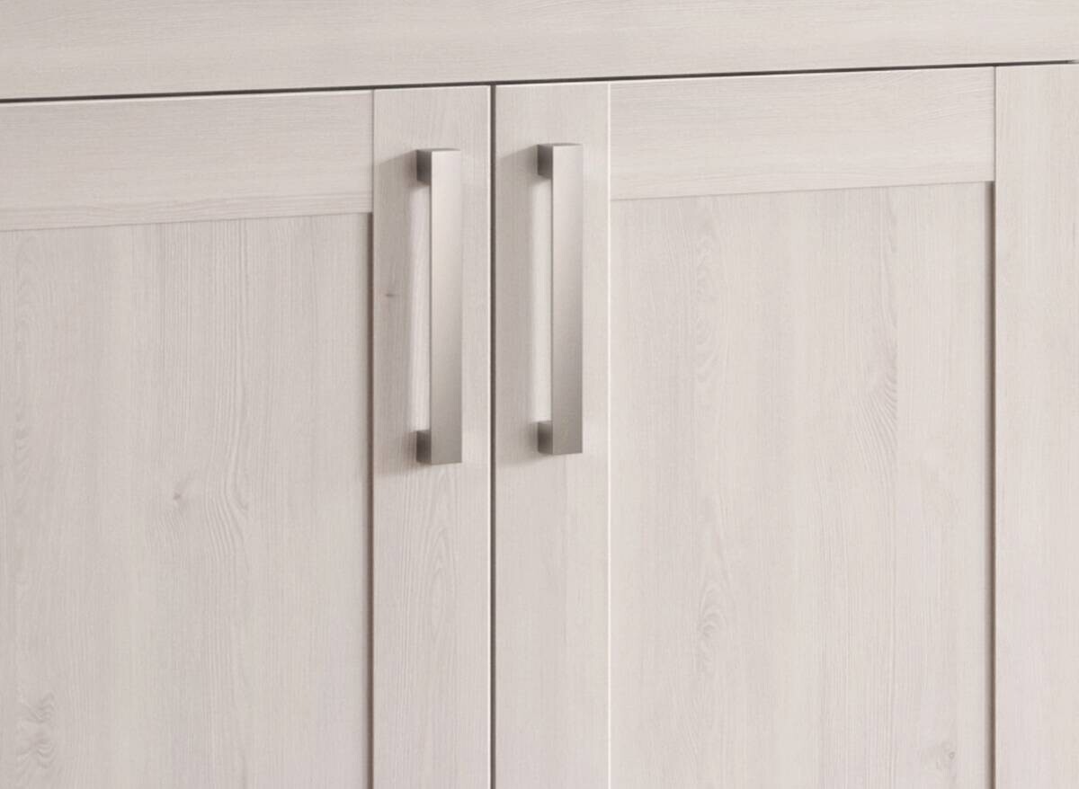 Garderobe Verona Sibiu Lärche Nachbildung Eiche Artisan Nachbildung B/H/T: ca. 175x196x39 cm