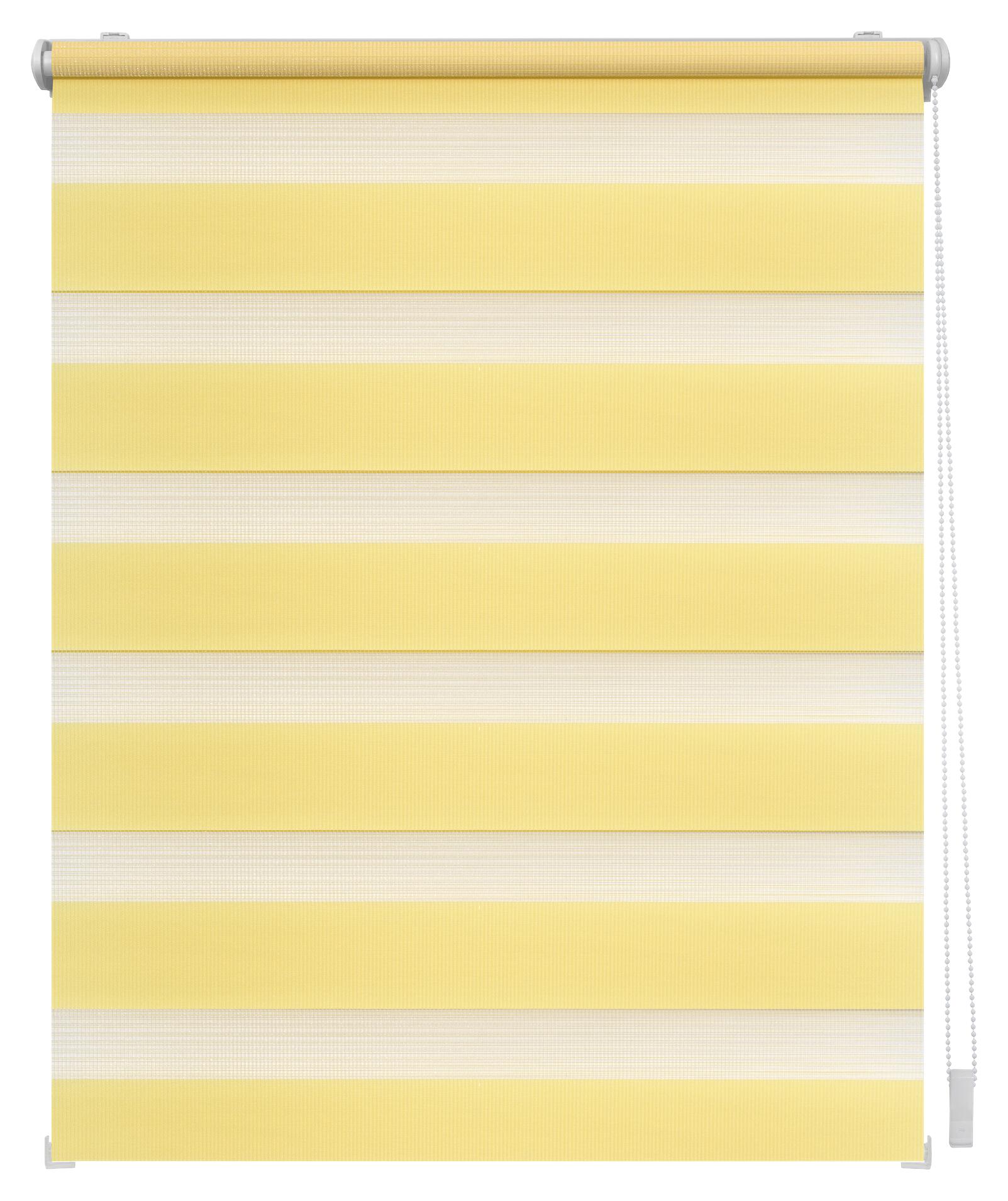 LICHTBLICK Doppelrollo Duo gelb B/L: ca. 80x200 cm