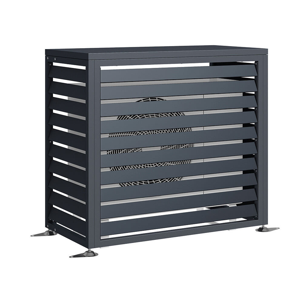 Westmann Verkleidung Wärmepumpe Boxa anthrazit B/H/L: ca. 100x97x56 cm