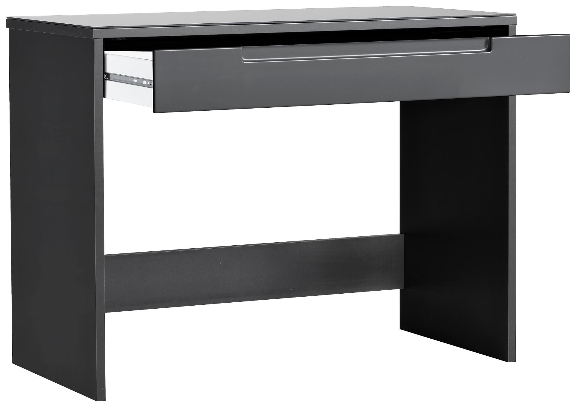 Schreibtisch Mailand anthrazit B/H/T: ca. 97x76x50 cm