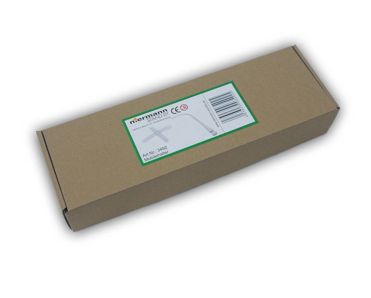 Niermann Mobilehalter für Rundstab B/H/L: ca. 11x6x35 cm