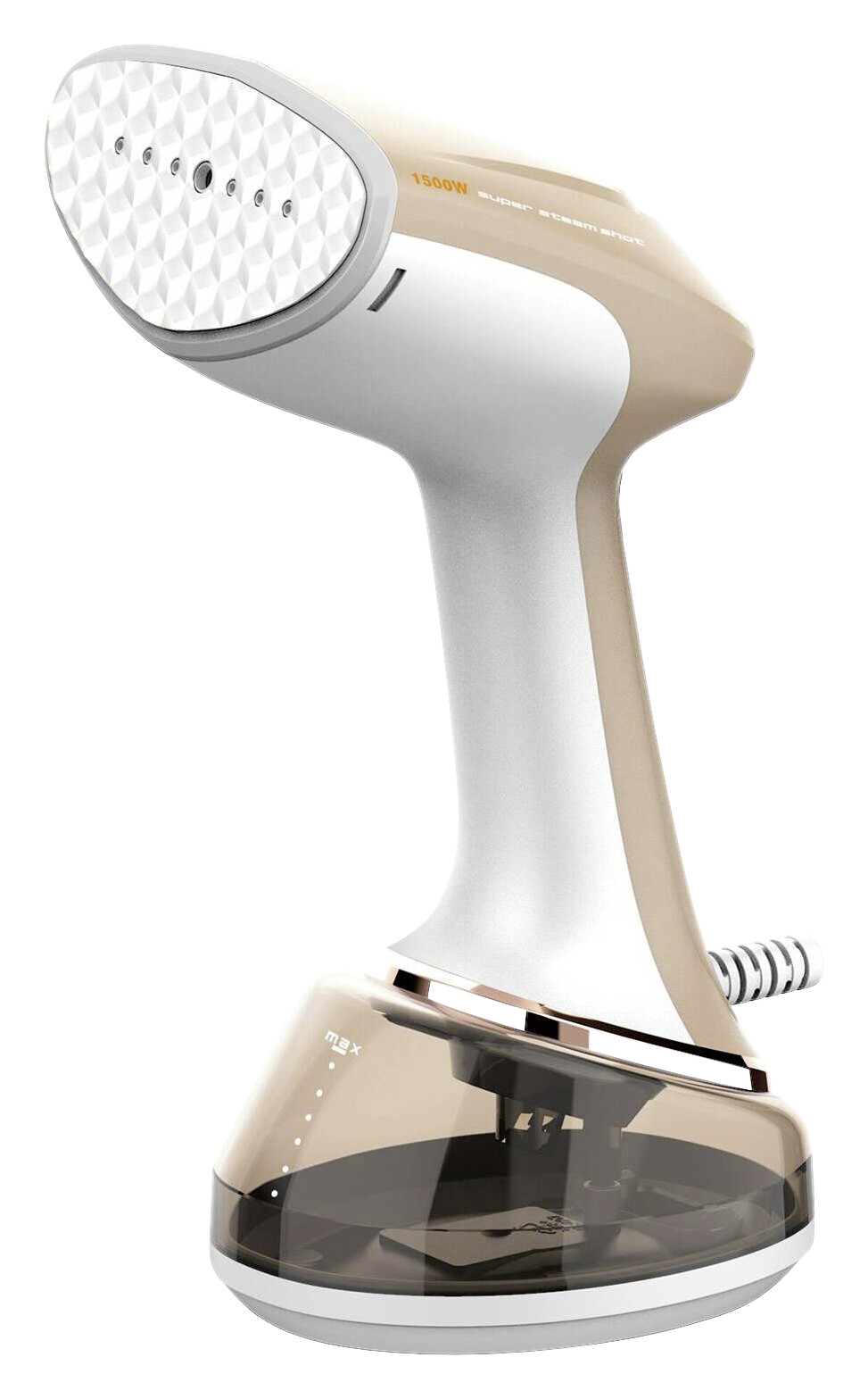 Emerio Dampfbürste SB-130292.1 weiß beige B/H/L: ca. 11,2x27x15,2 cm