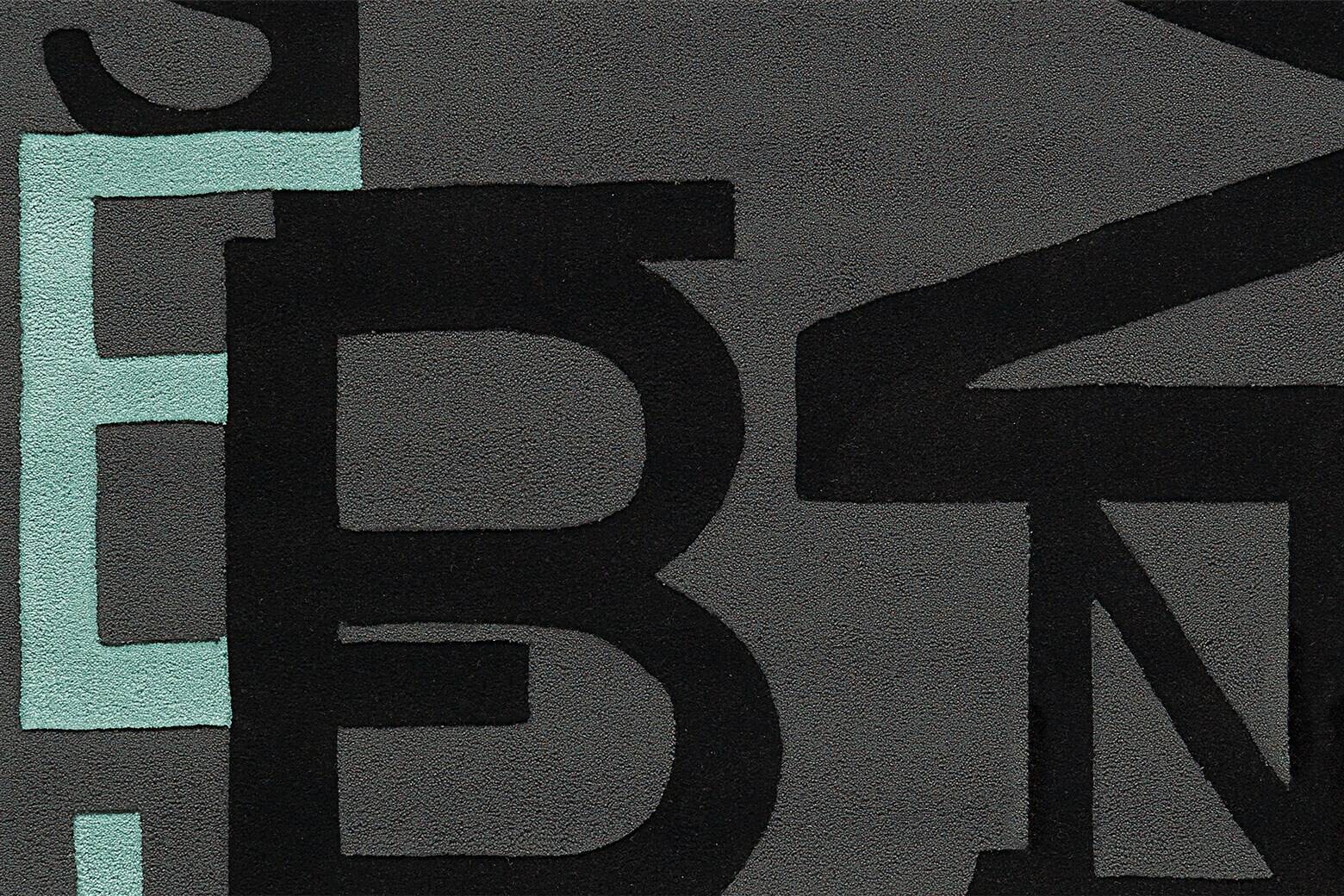 Arte Espina Kurzflorteppich Sam 4161 schwarz B/L: ca. 140x200 cm