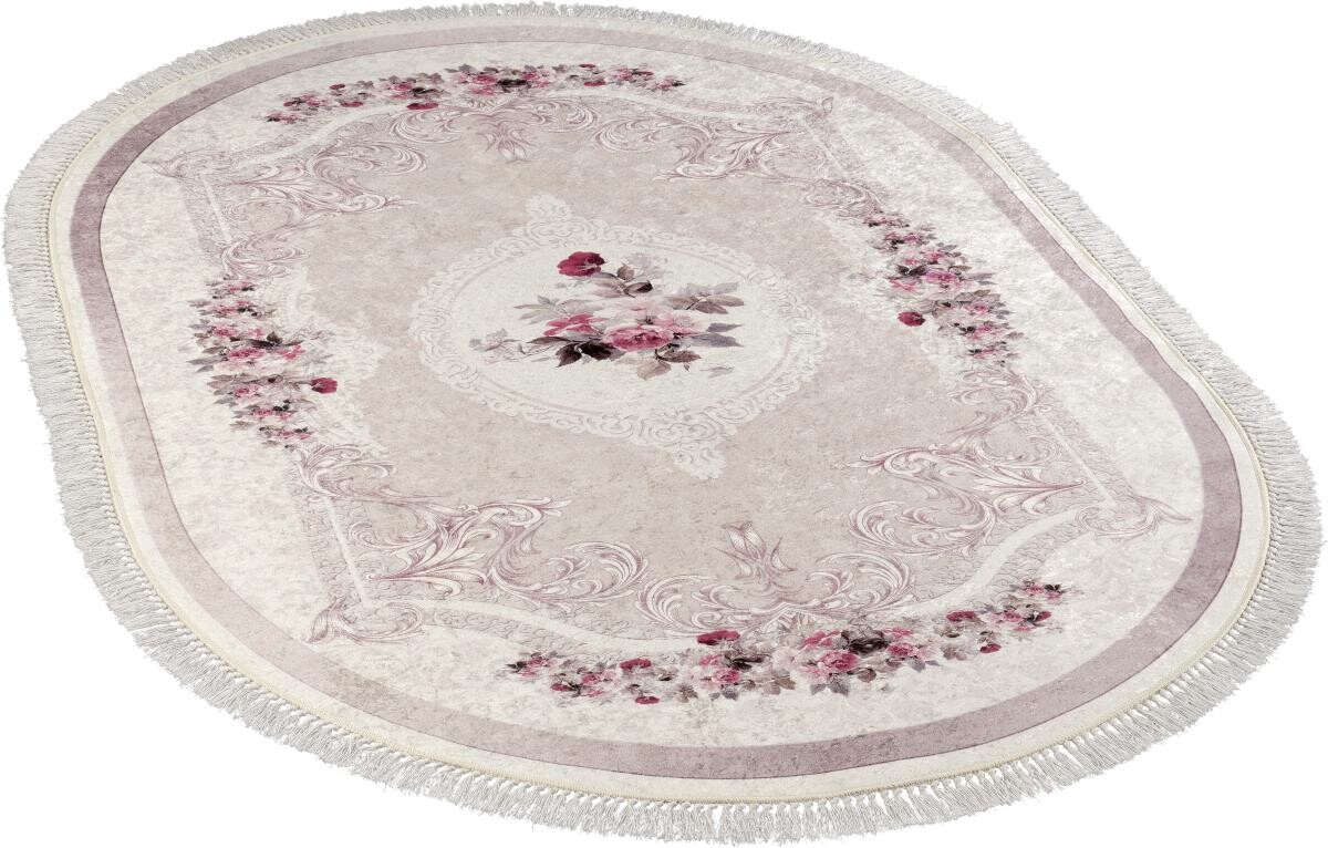 Druckteppich Sunshine rosa B/L: ca. 140x200 cm