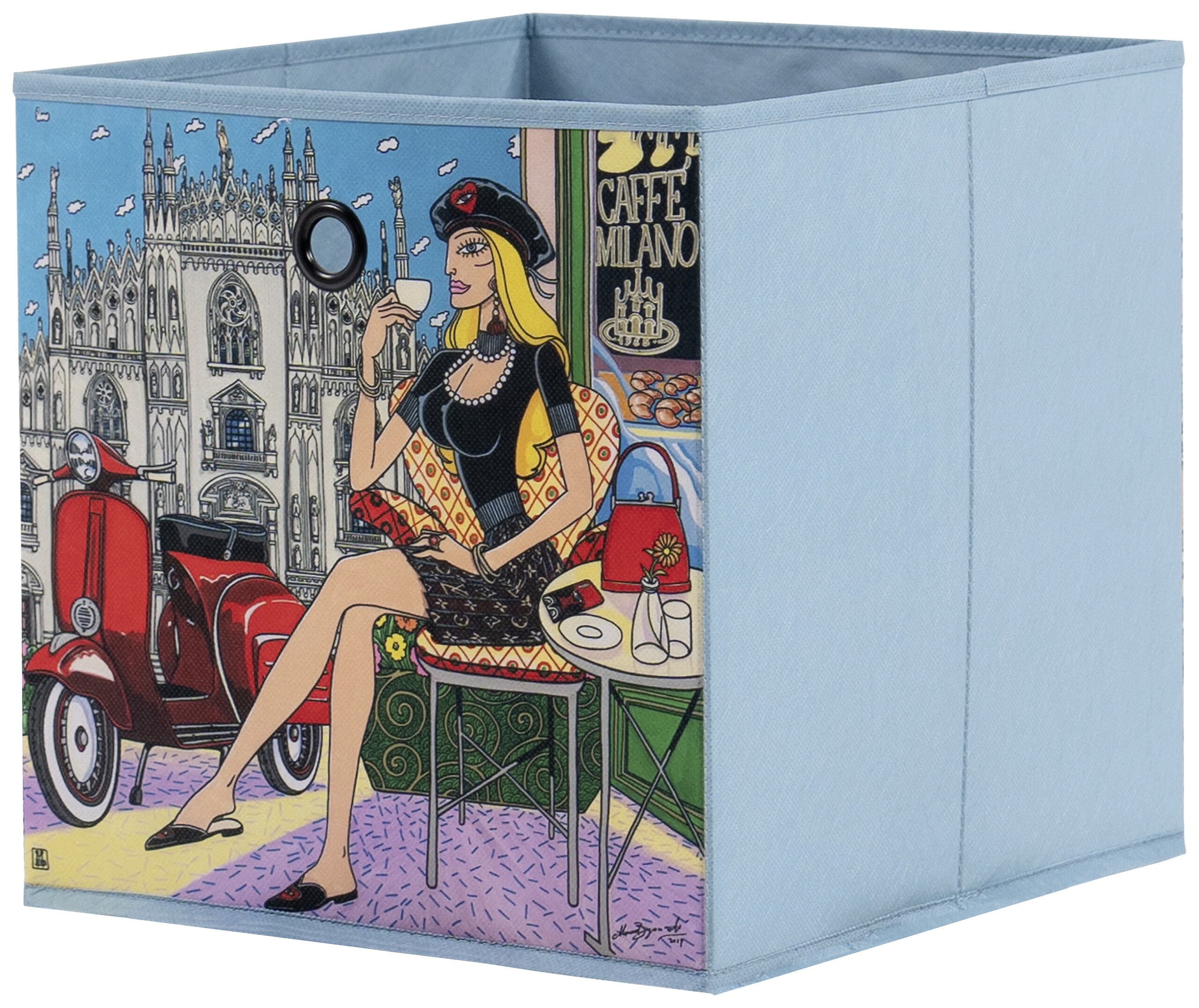 Stoffbox Stoffbox bunt B/H/T: ca. 32x32x32 cm