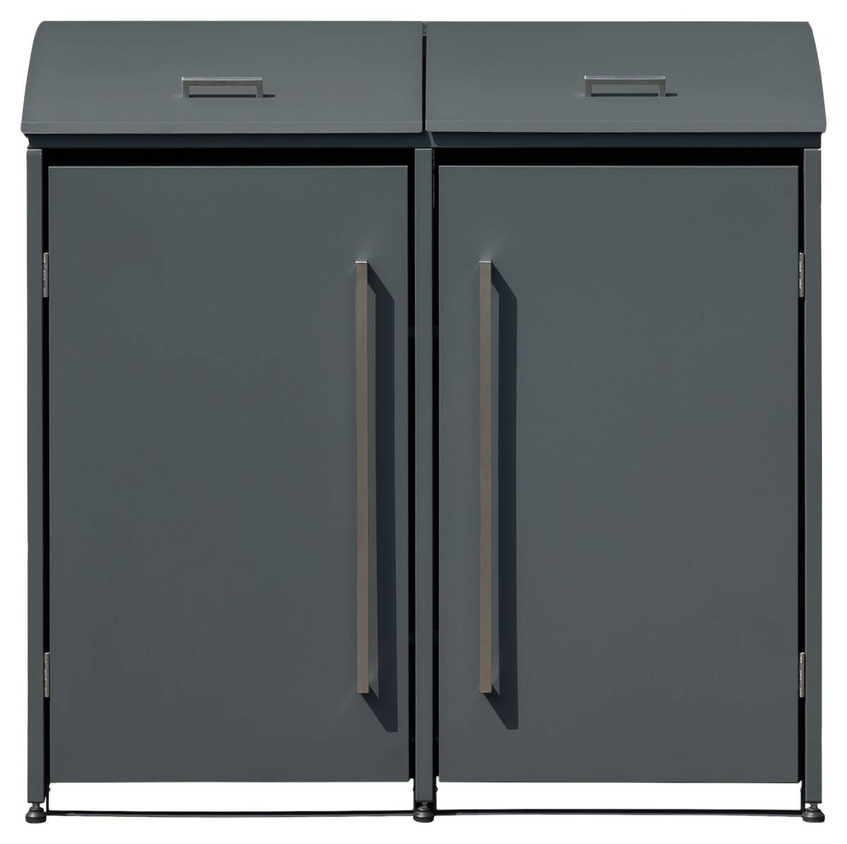 Westmann Mülltonnenbox Moderna anthrazit B/H/L: ca. 139x135x83 cm