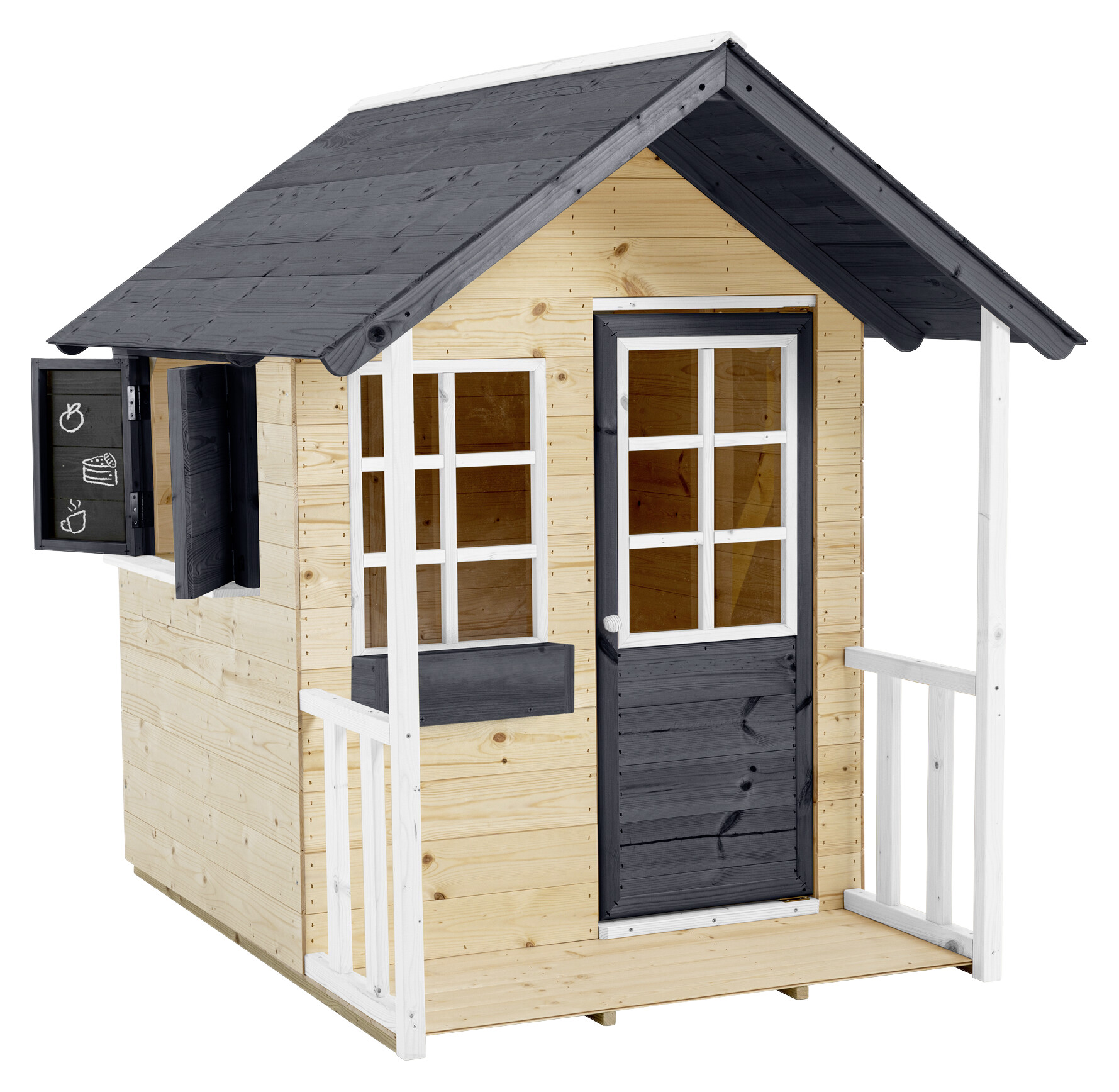 Zwerkules Spielhaus Holli natur B/H/L: ca. 121x140x137 cm