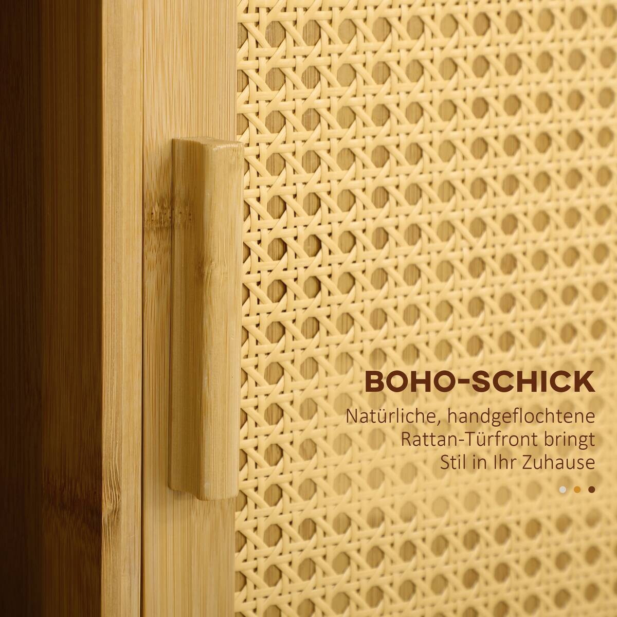 HOMCOM Küchenwagen natur Edelstahl B/H/L: ca. 36x84x85 cm