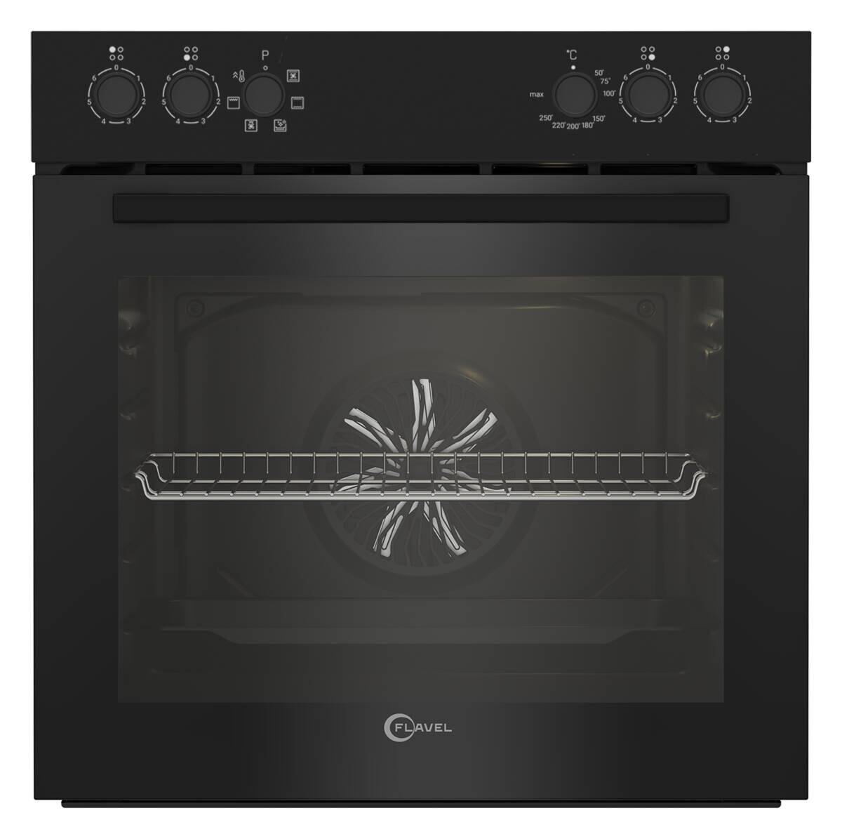 FLAVEL Einbauherdset FLS22061B schwarz B/H/T: ca. 59,4x59,5x56,7 cm FLAVEL Einbauherdset FLS22061B schwarz B/H/T: ca. 59,4x59,5x56,7 cm