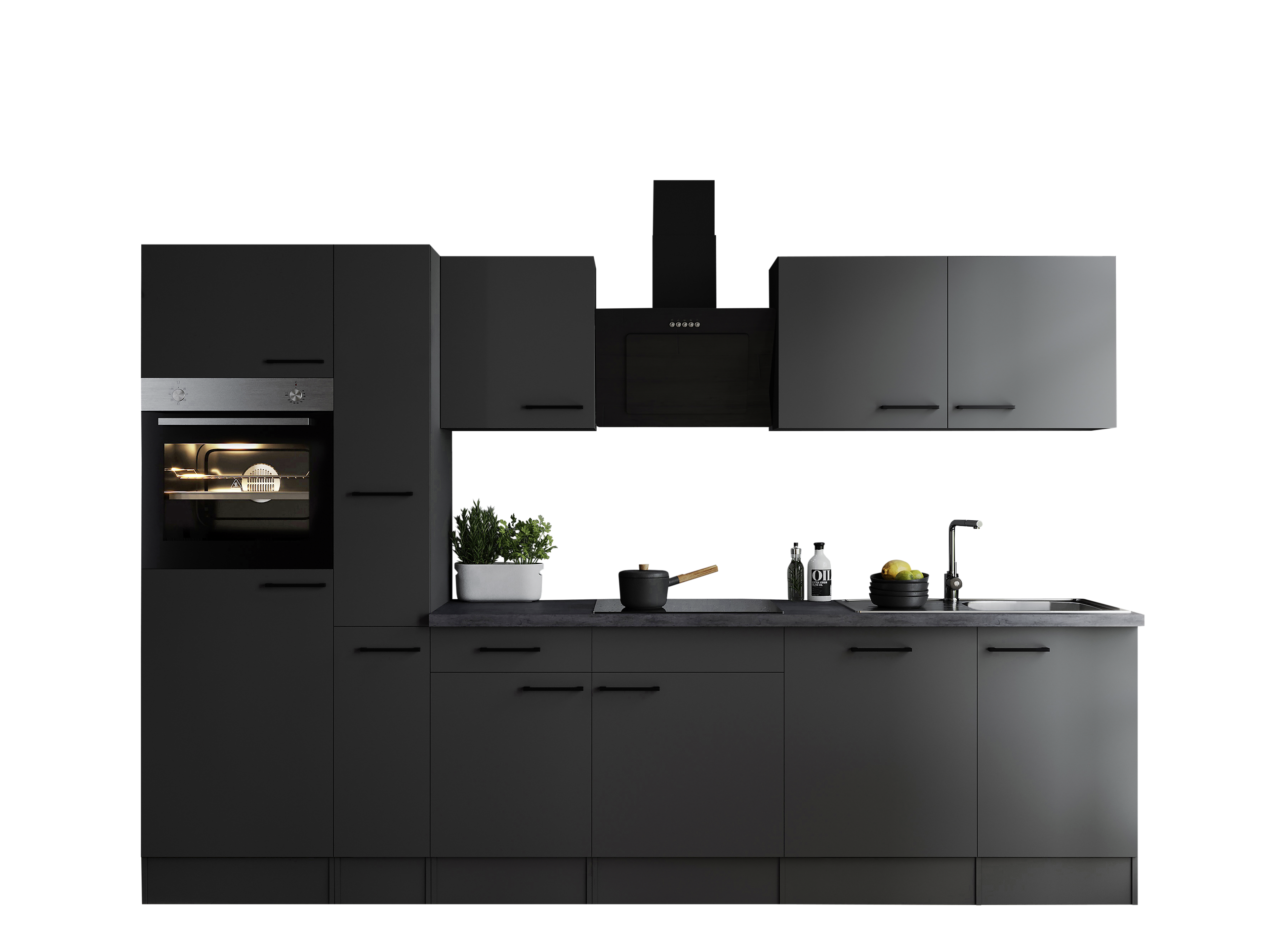 Küchenblock Oliver B/H/T: ca. 310x205x60 cm