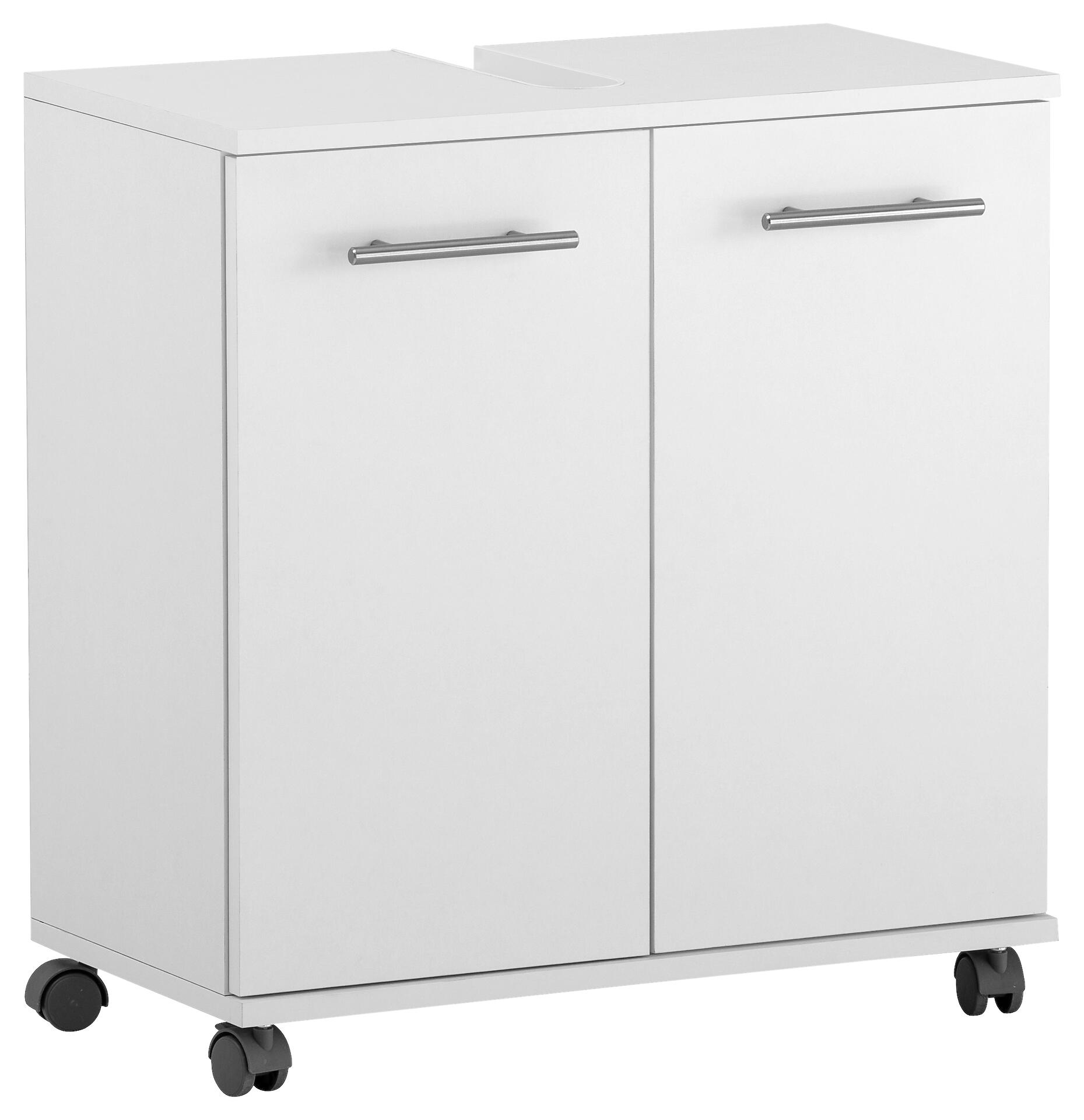 Waschbeckenunterschrank Emmi weiß matt B/H/T: ca. 59,8x63,4x32,6 cm Waschbeckenunterschrank Emmi weiß matt B/H/T: ca. 59,8x63,4x32,6 cm