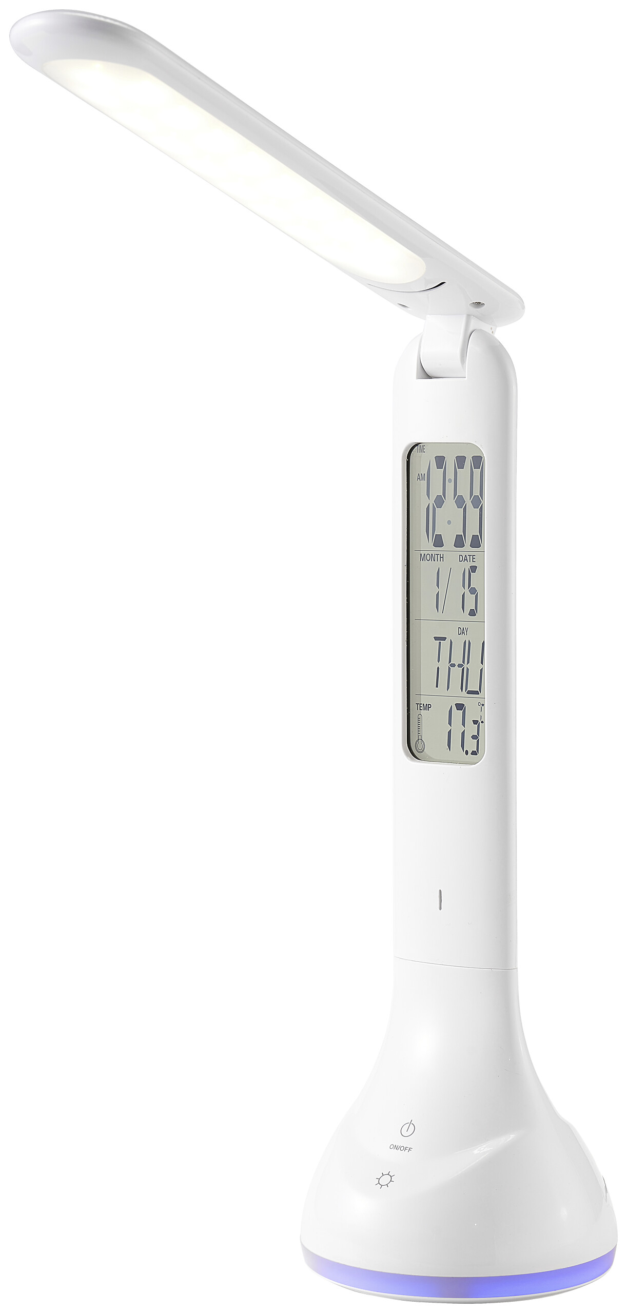 POCOline Schreibtischleuchte Lena weiß Kunststoff H/D: ca. 35x9 cm 1 Brennstellen