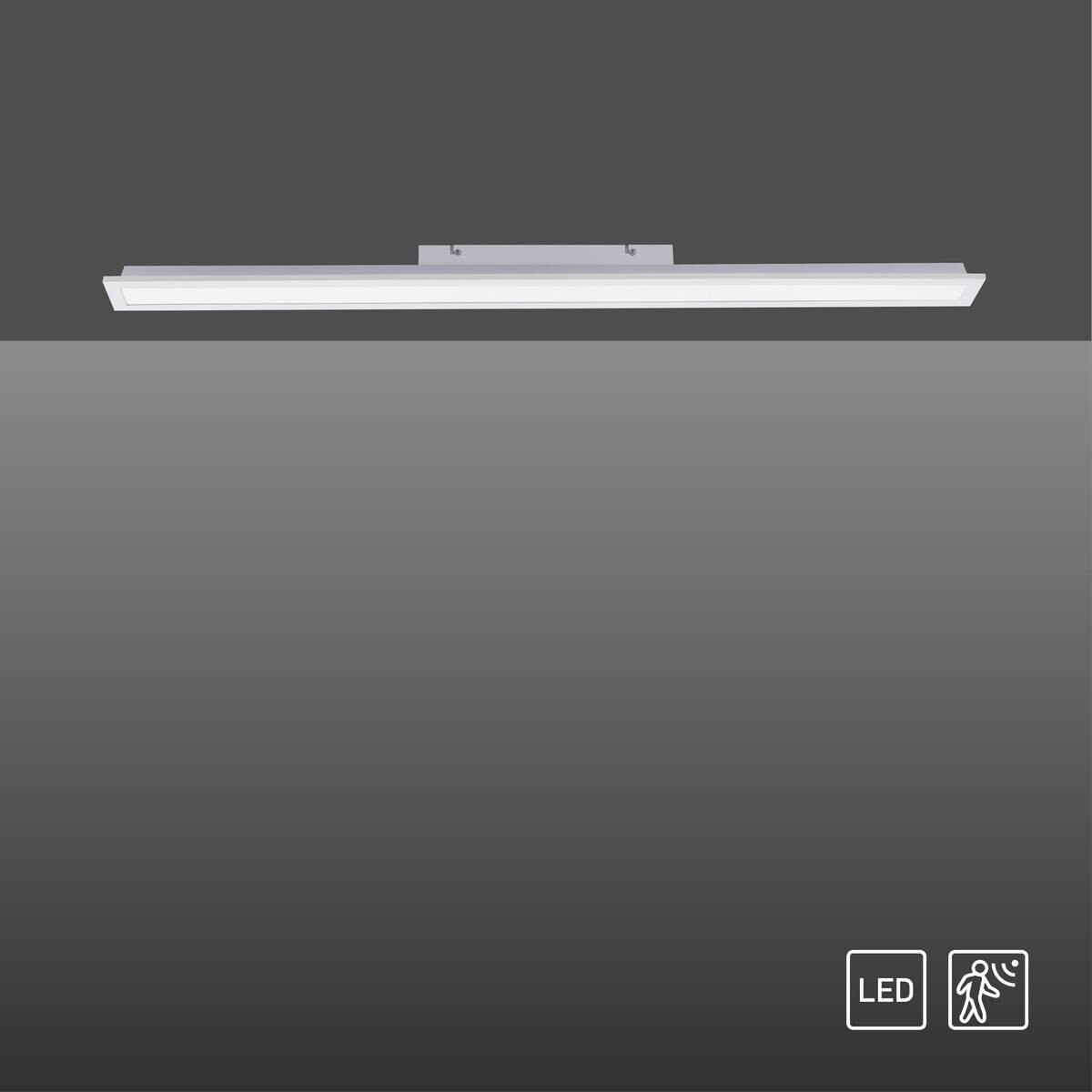 Just Light LED-Deckenpanel FLEET 14472-16 weiß Kunststoff B/H/T: ca. 10x7x100 cm 1 Brennstellen