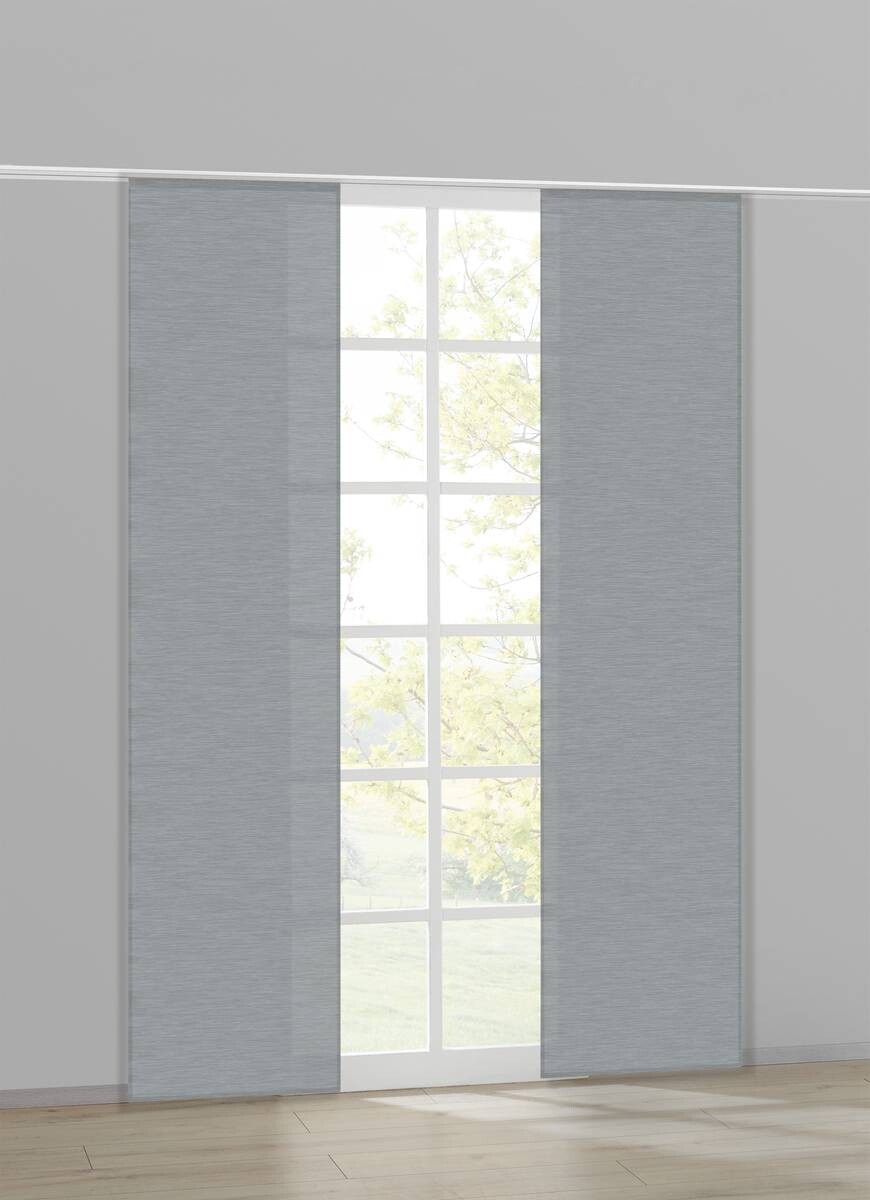 ACUS design collection Schiebevorhang grau B/L: ca. 60x245 cm