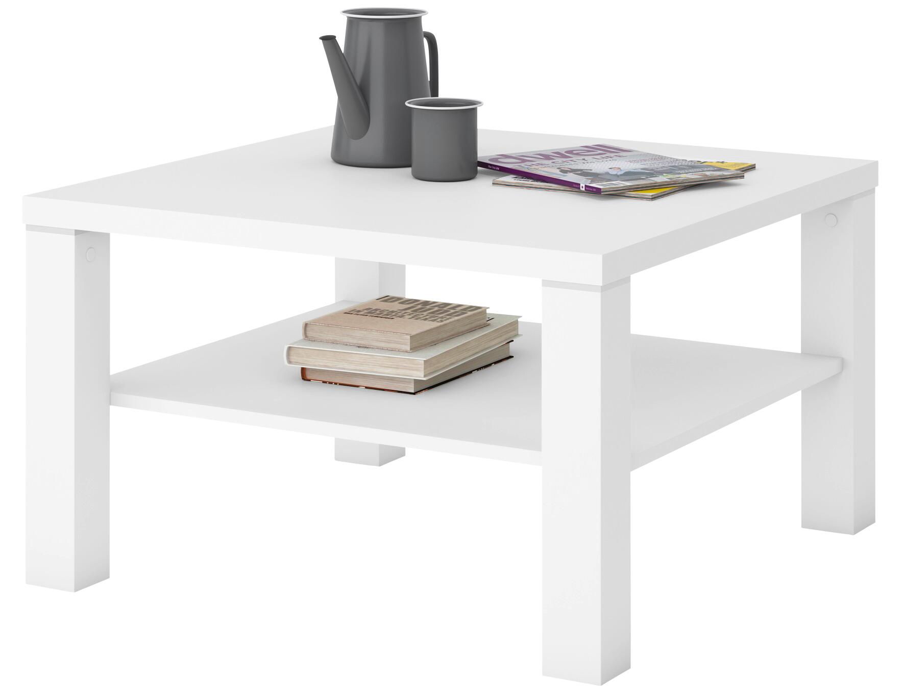 Couchtisch Coffee CFT540 Alpinweiß MDF B/H/T: ca. 75x45x75 cm